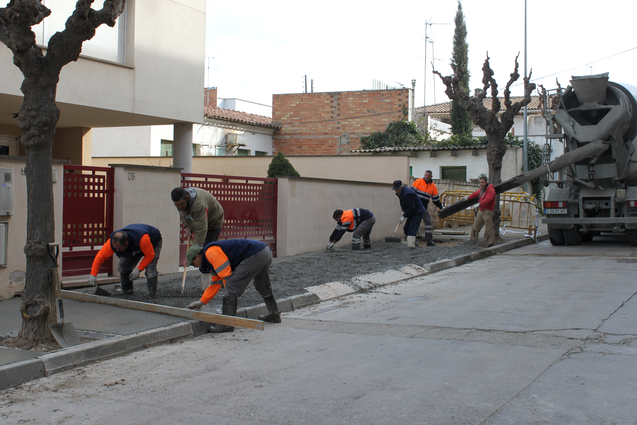 L’Ajuntament de Tàrrega destina els plans d’ocupació de l’any 2015 a obres de millora de la via pública