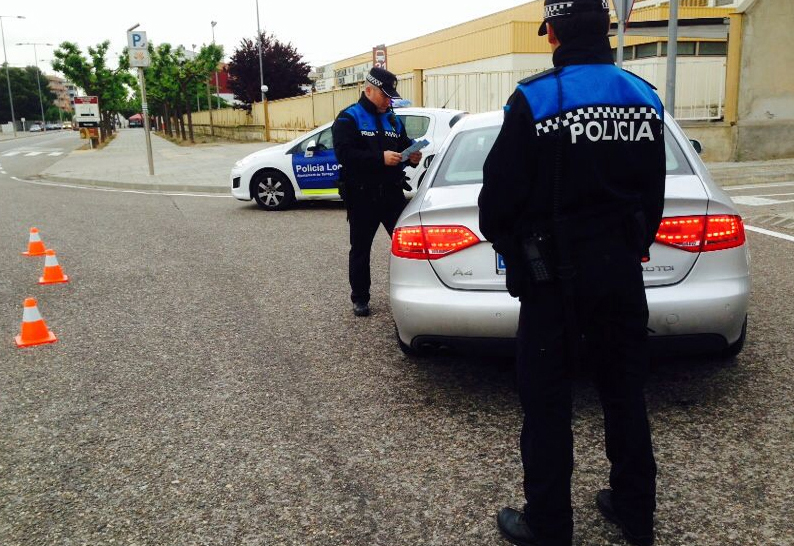 La Policia Local de Tàrrega efectuarà controls d’alcoholèmia i drogues entre els conductors dins una campanya del Servei Català del Trànsit