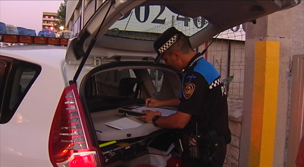 La Policia Local de Tàrrega intercepta un conductor sense assegurança, amb el carnet retirat judicialment i amb positiu penal d’alcoholèmia