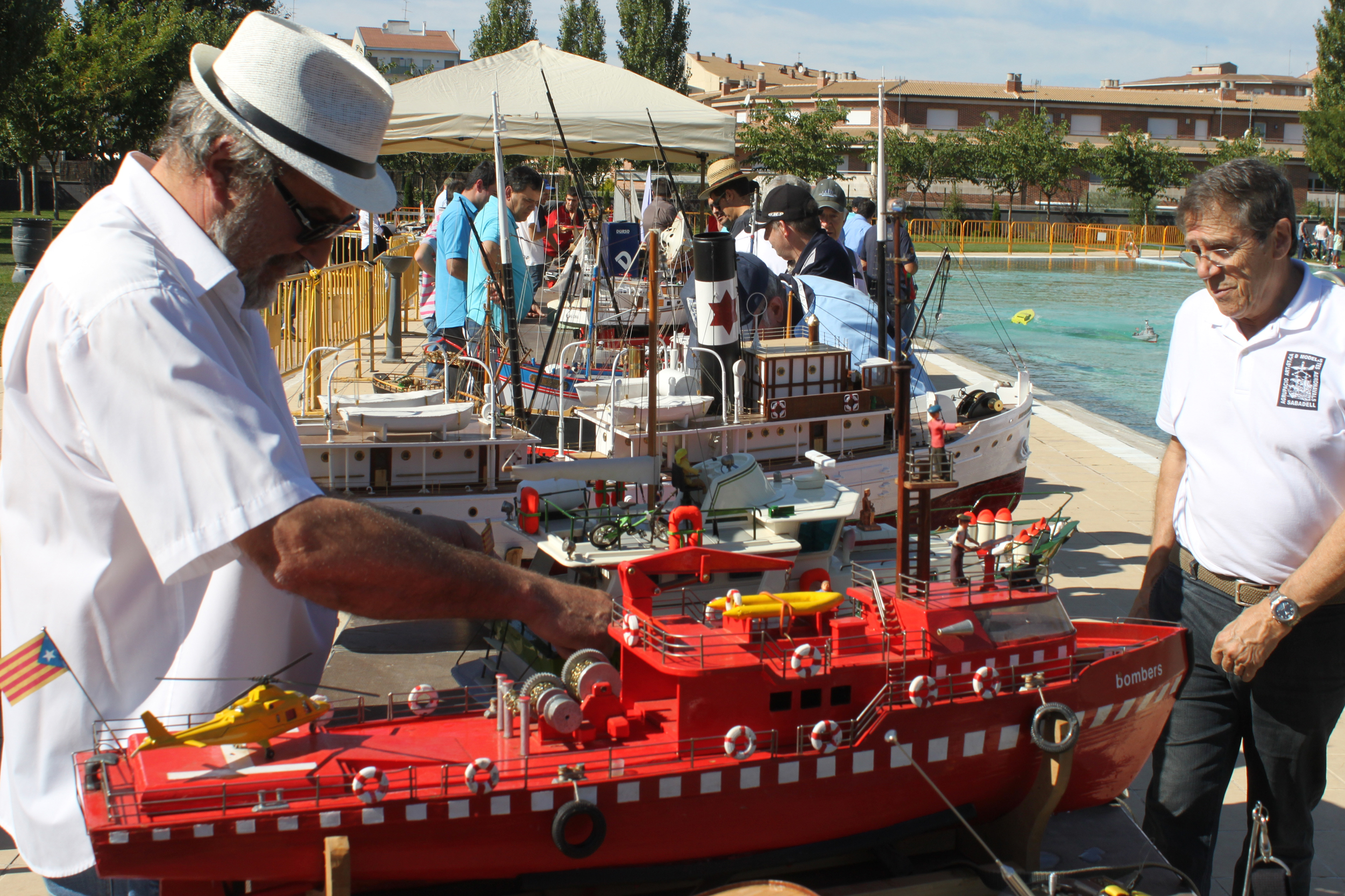 Tàrrega celebra l’11a Trobada de Modelistes Navals amb una setantena de reproduccions