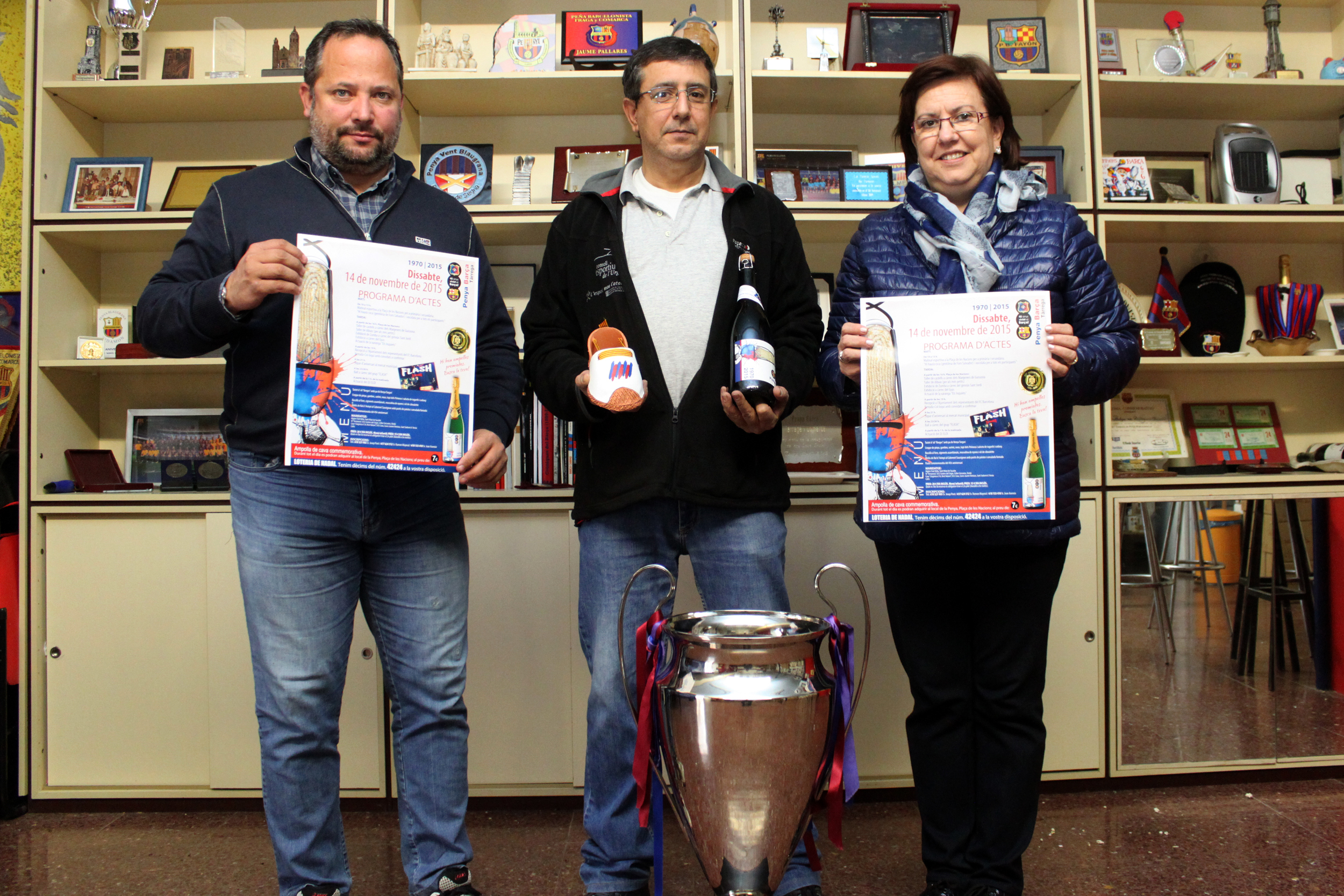 La Penya Barça de Tàrrega commemora dissabte el seu 45è aniversari