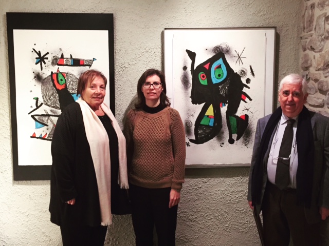 Mayoral presenta “Miró i la Creu Roja” una exposició benèfica internacional que recaptarà fons per a la Creu Roja de Catalunya