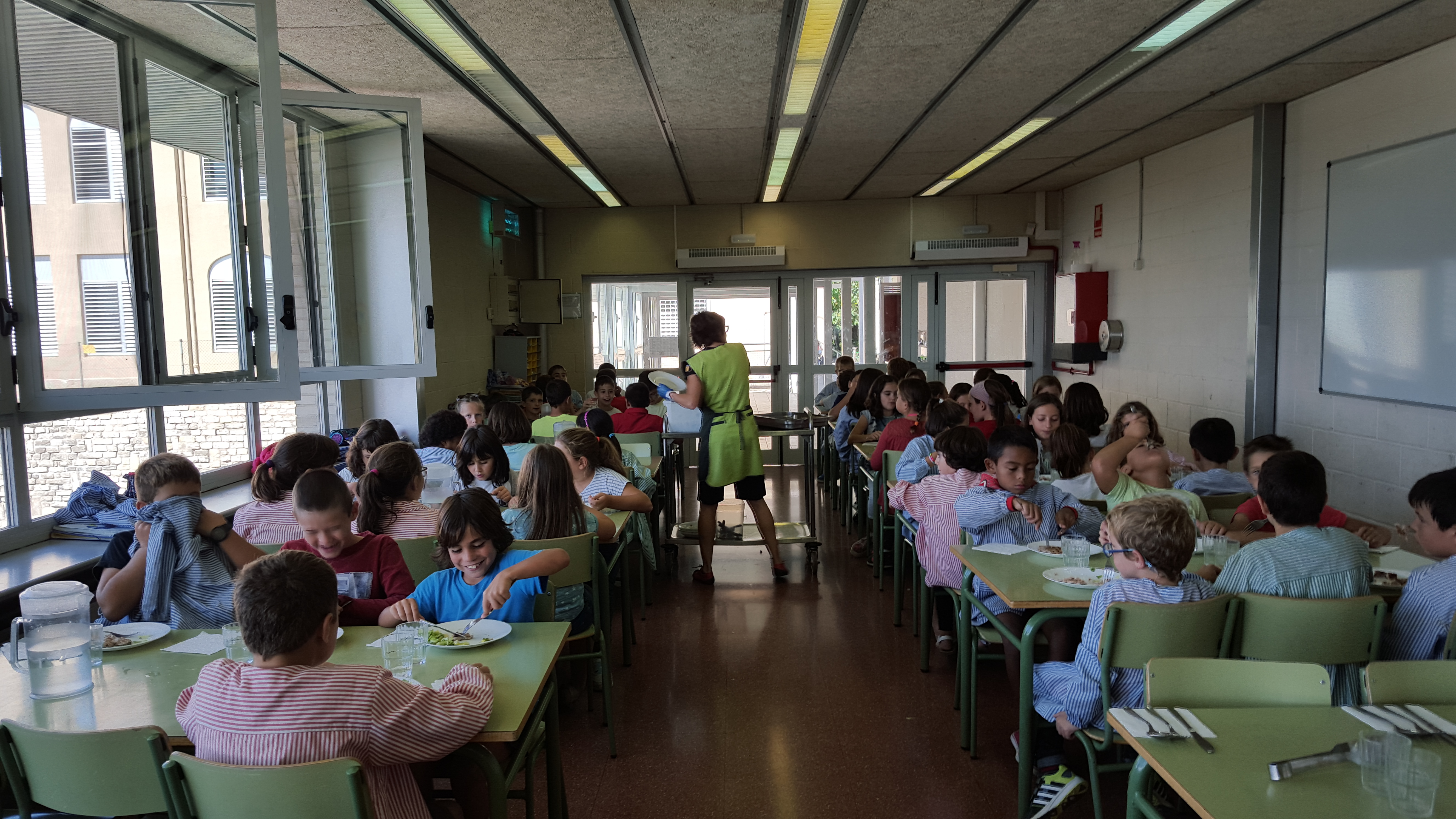 Augmenten a l’Urgell els alumnes amb ajudes per al servei de menjador escolar i disminueixen els de transport