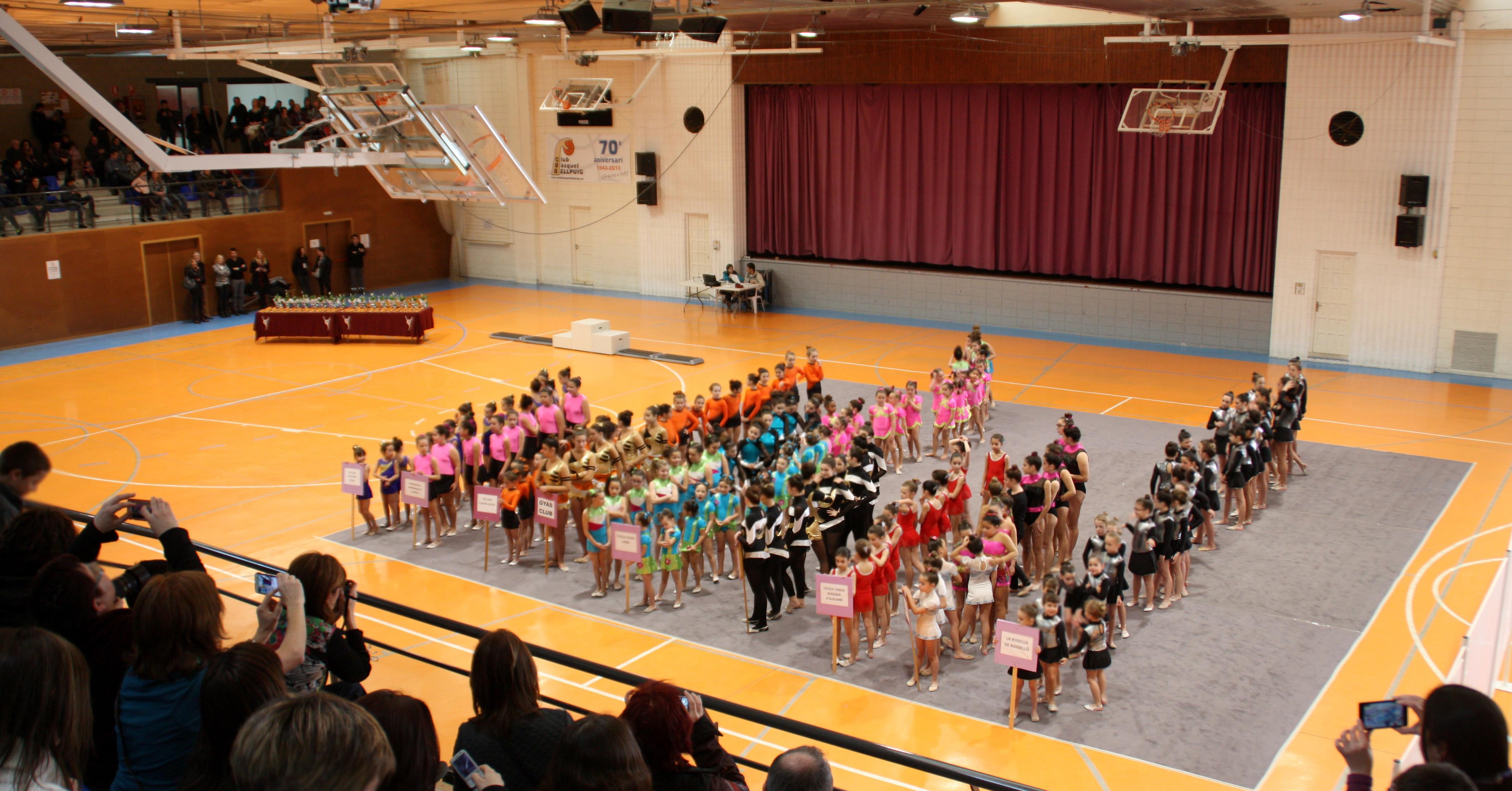 4a Trobada Escolar de Gimnàstica Rítmica de Bellpuig
