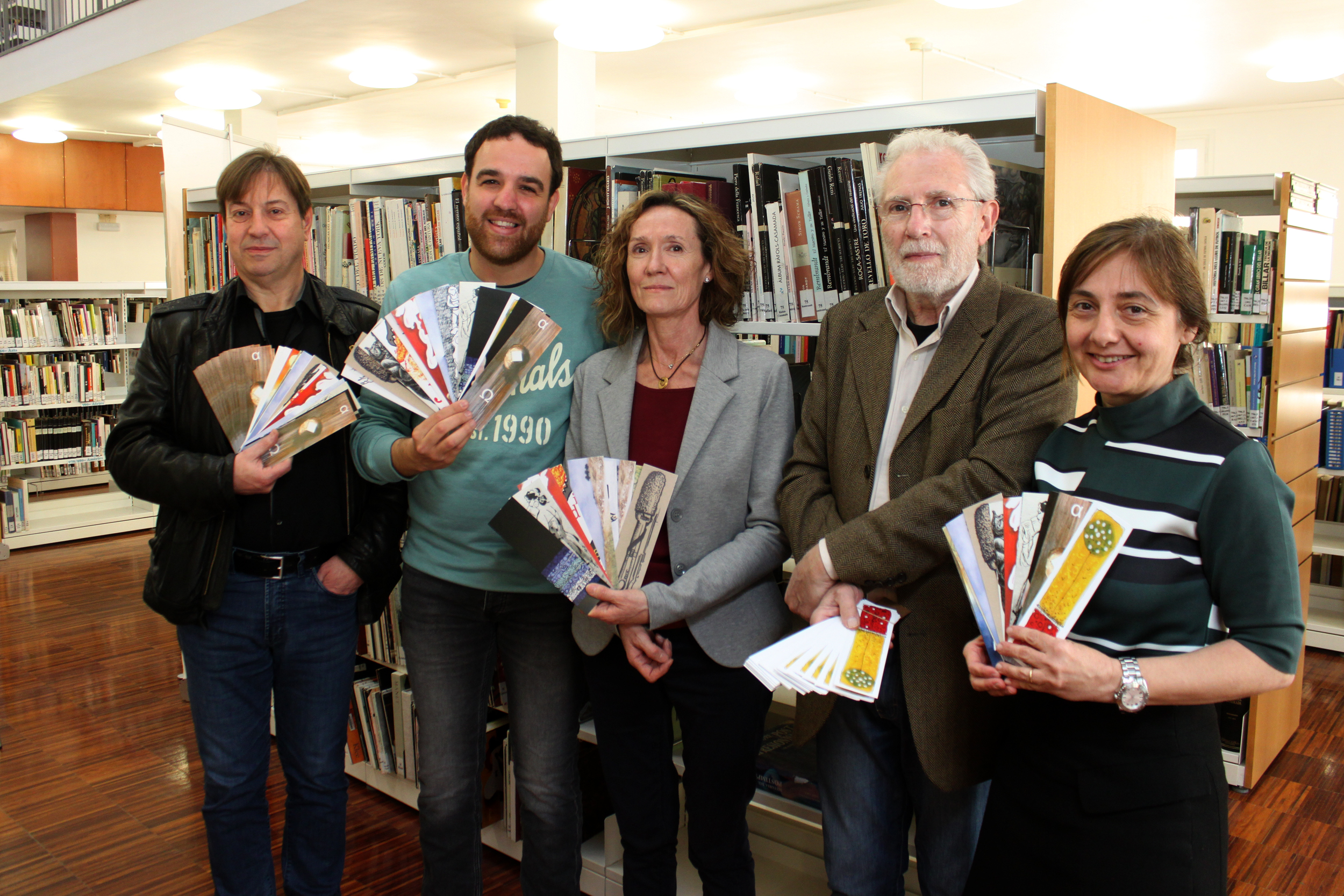 La Regidoria de Cultura de Tàrrega edita una sèrie de 18 punts de llibre realitzats per artistes de la ciutat