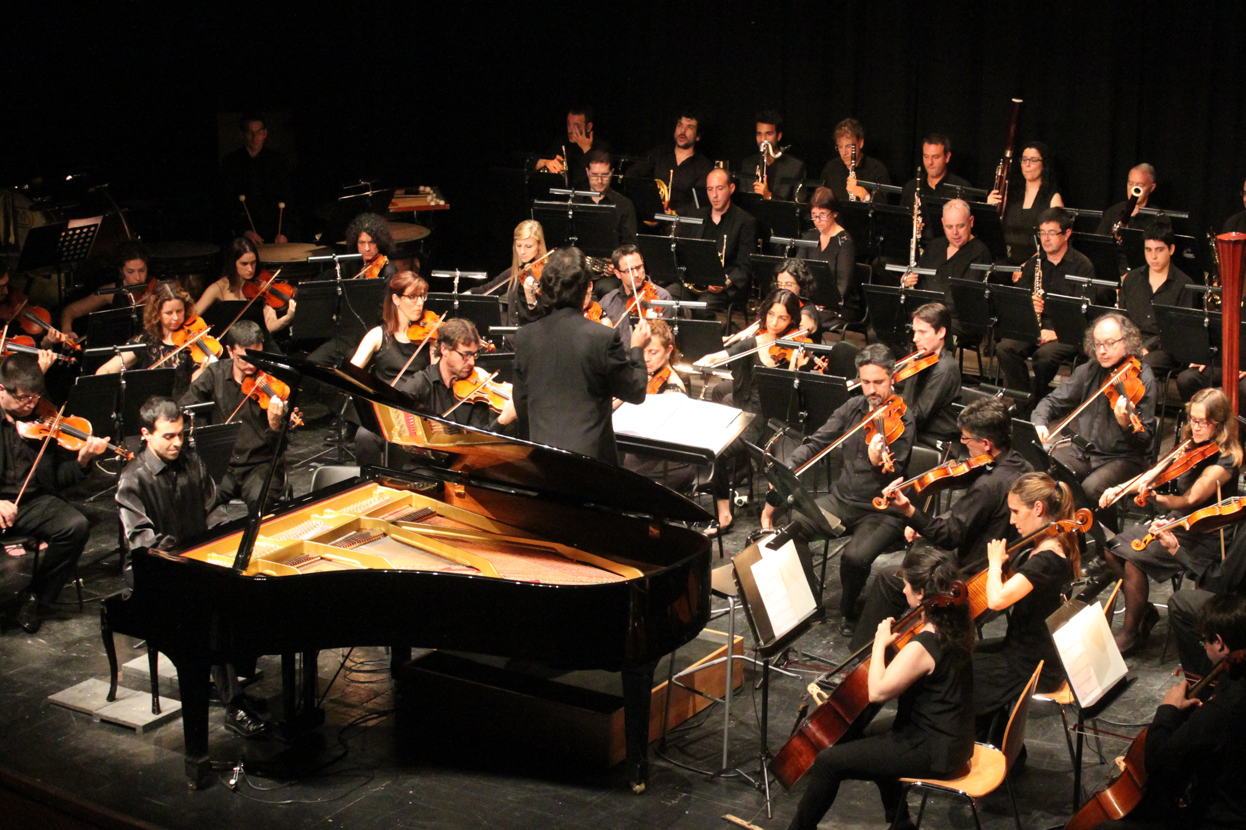 Gran èxit del concert de l’Orquestra Julià Carbonell a Tàrrega en homenatge a Enric Granados