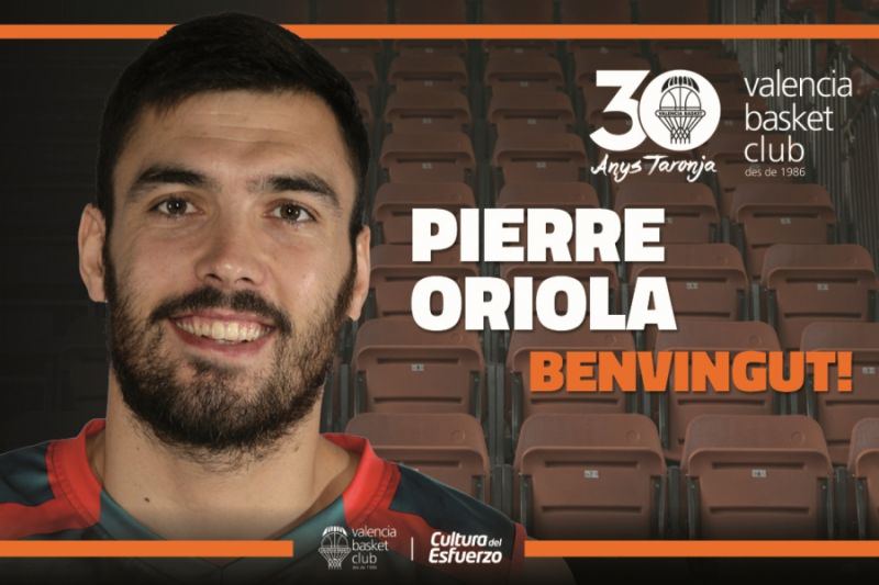 El targarí Pierre Oriola fitxa pel Valencia Basket