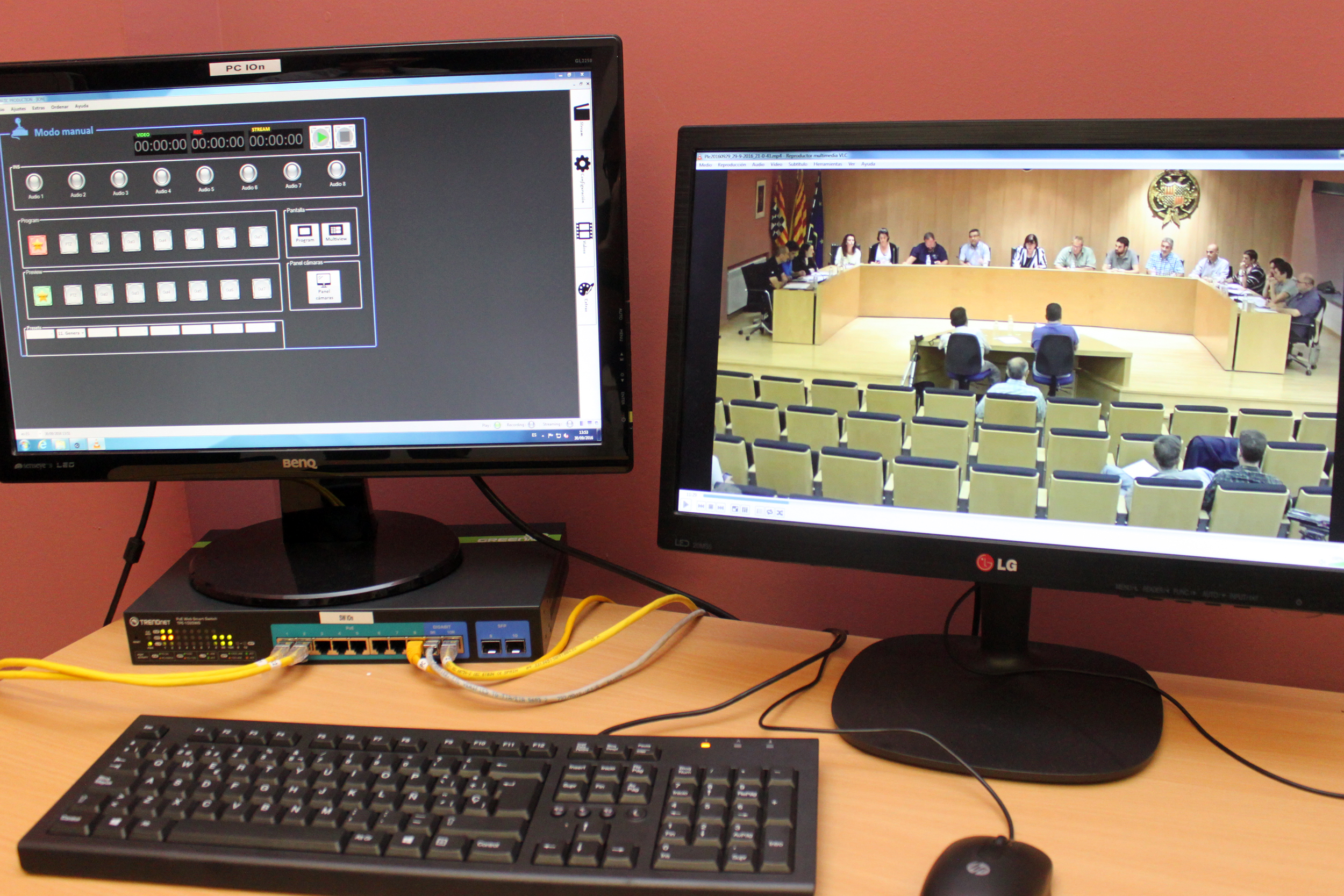 Tàrrega aposta per la transparència i enregistra les sessions del Ple mitjançant el nou sistema de vídeo – acta