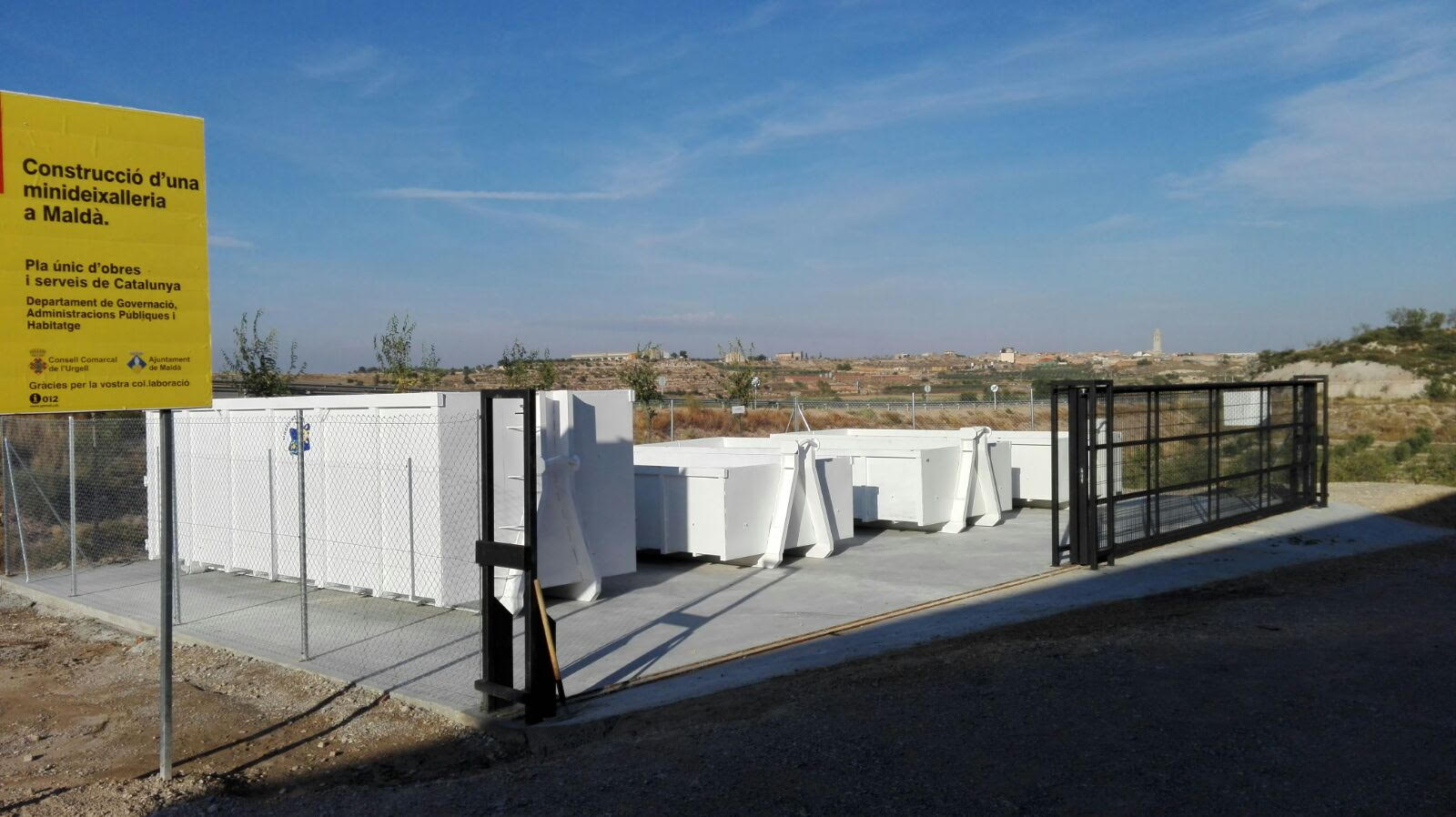 Finalitzen les obres de la Minideixalleria de Maldà