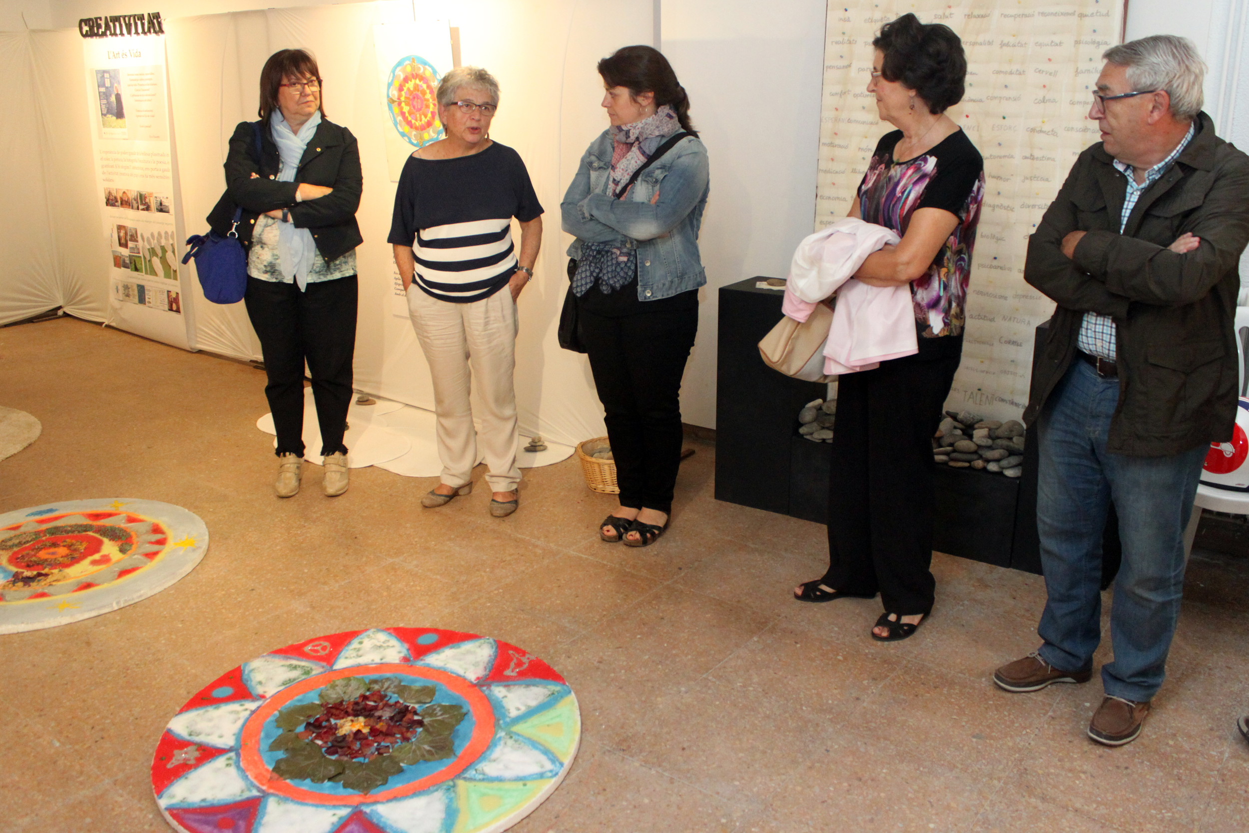 Exposició commemorativa a Tàrrega del 10è aniversari de l’Associació Salut Mental Ondara Sió   