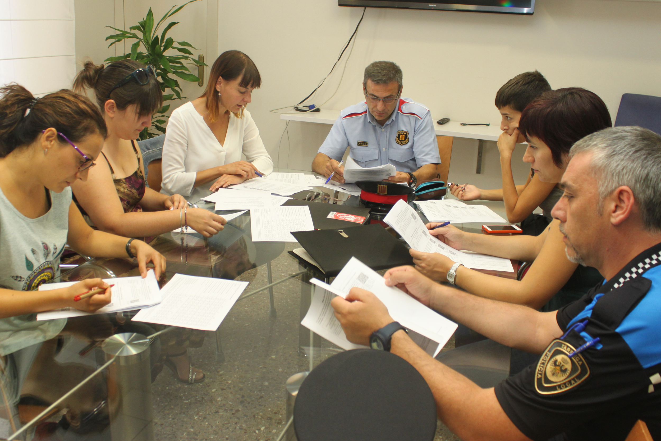 Grup de treball a Tàrrega per definir la nova campanya municipal contra la violència de gènere