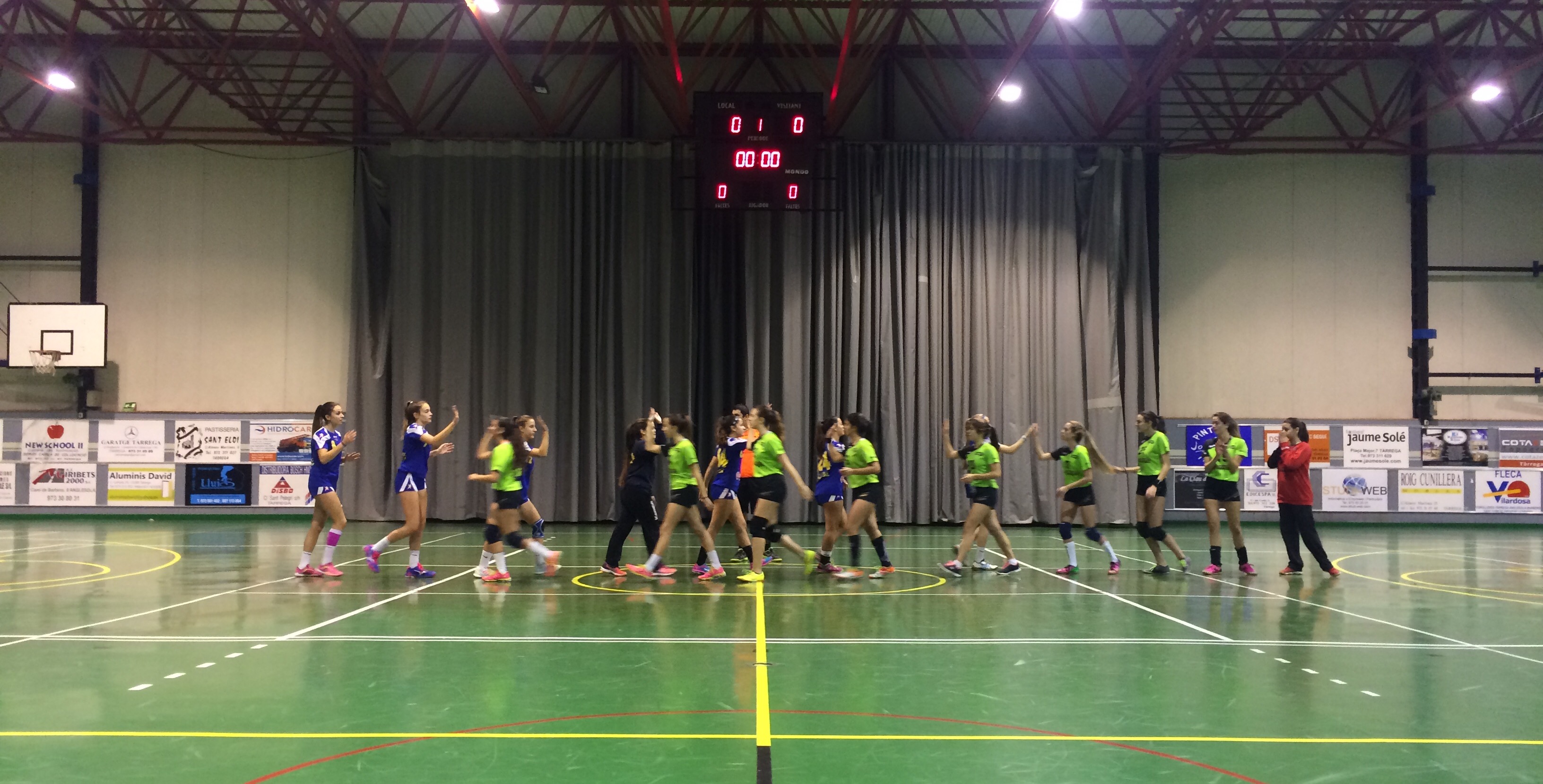 Derrota contundent de les infantils del CEACA  Tàrrega amb el Ràpid Cornellà