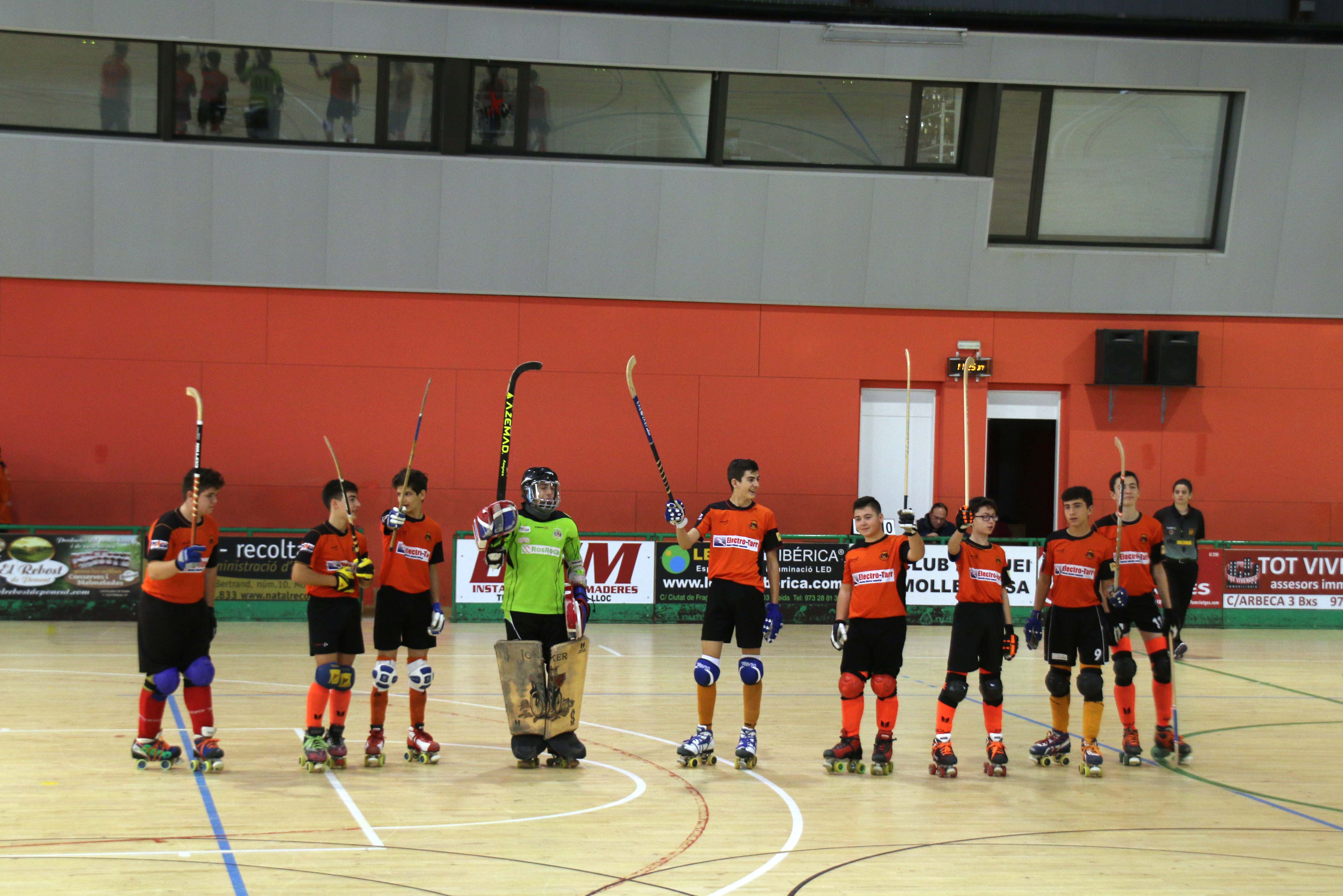 Victòries merescudes dels prebenjamins i dels infantils del THPC en els darrers caps de setmana