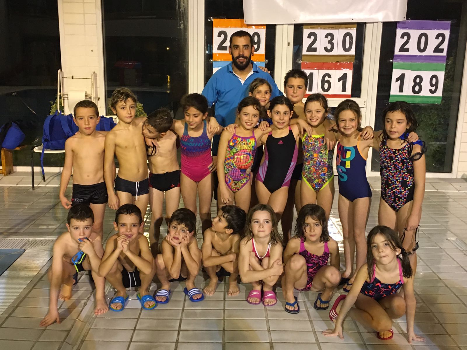 Els Prebenjamins i Babys del Club Natació Tàrrega van participar en la segona jornada per equips a la piscina del Club Natació Mollerussa
