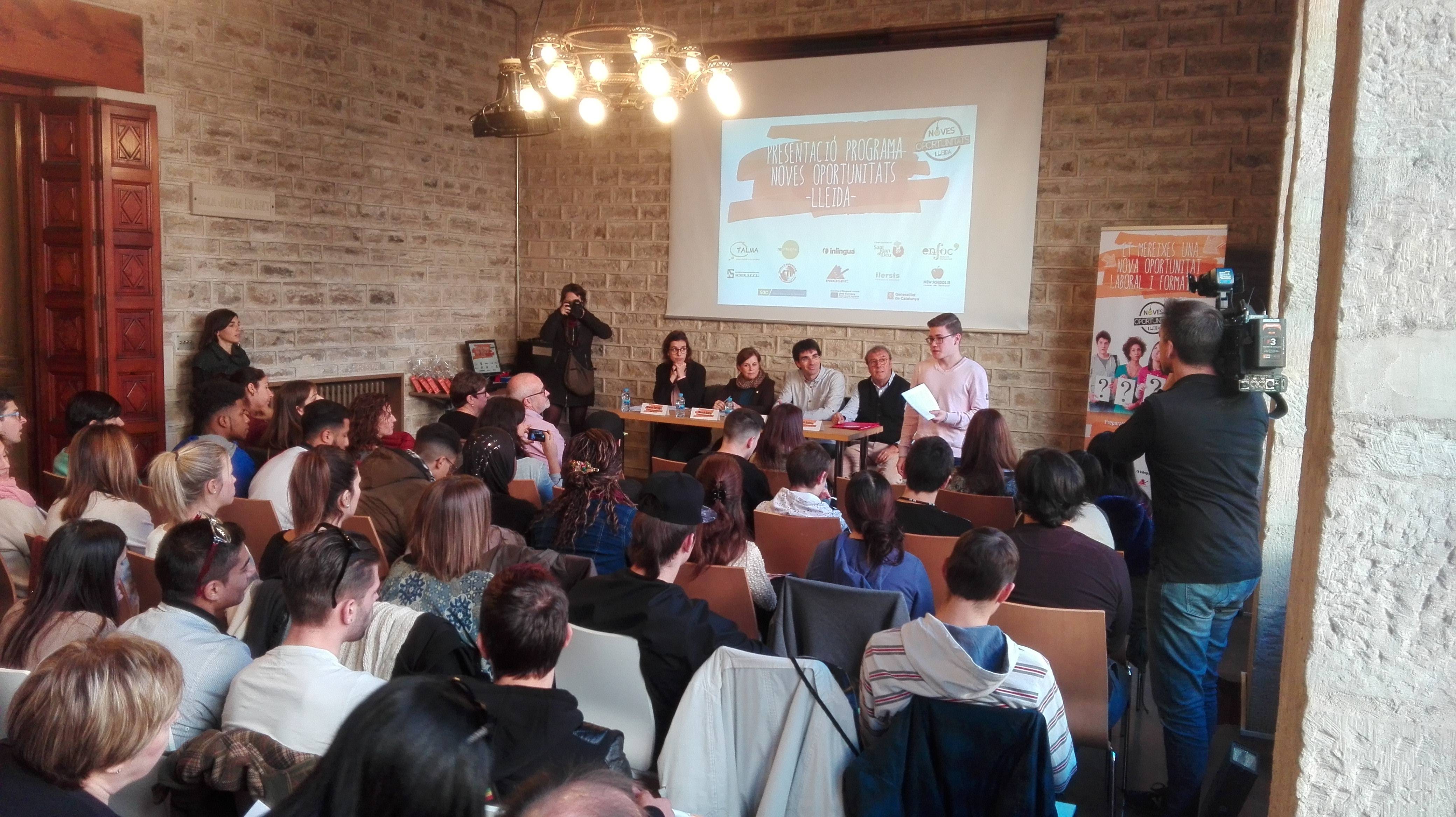 El programa Noves Oportunitats Lleida ja ha atès a 217 joves sense feina ni estudis
