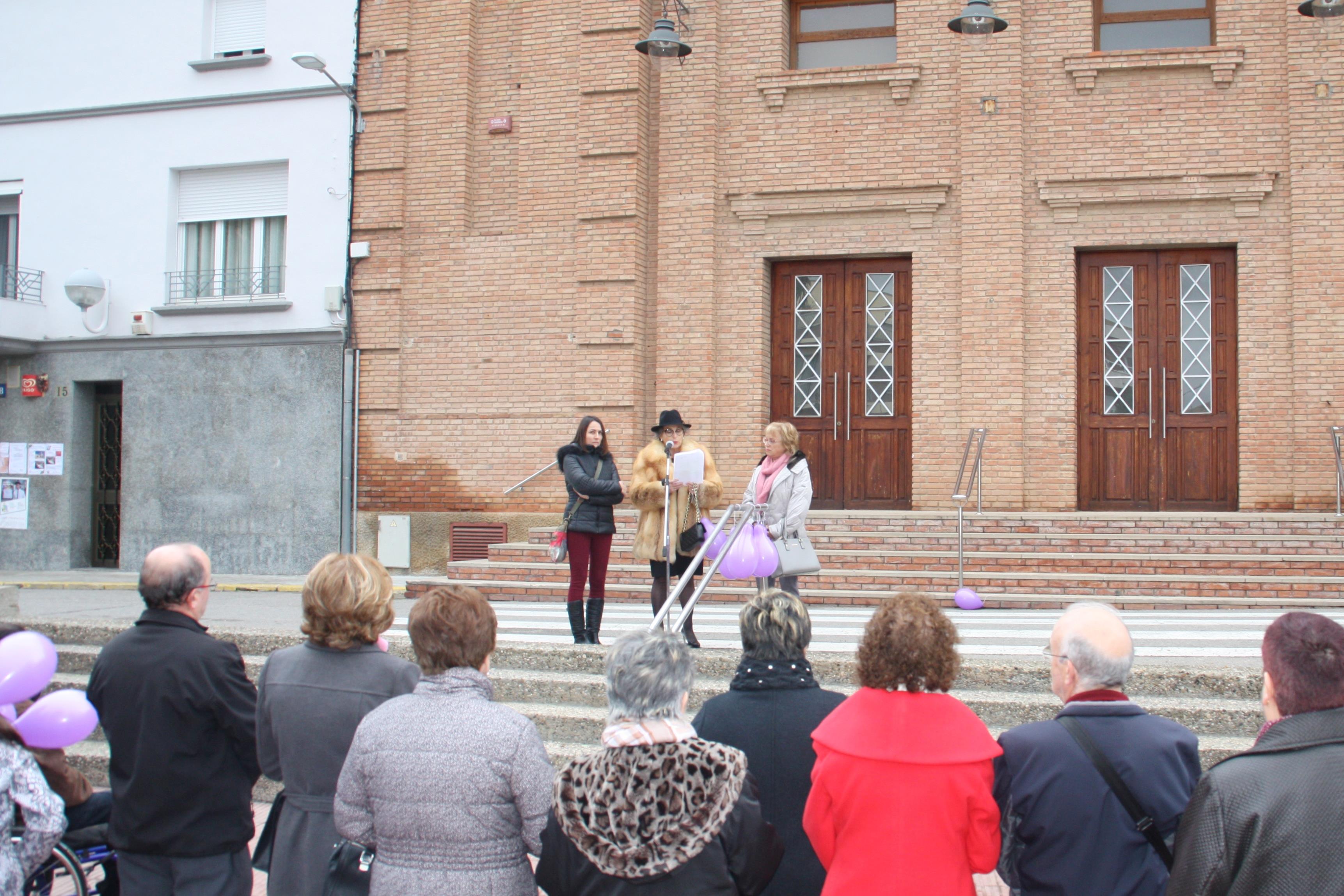 Commemoració del Dia Internacionals per l’Eliminació de la Violència  envers les Dones a Bellpuig
