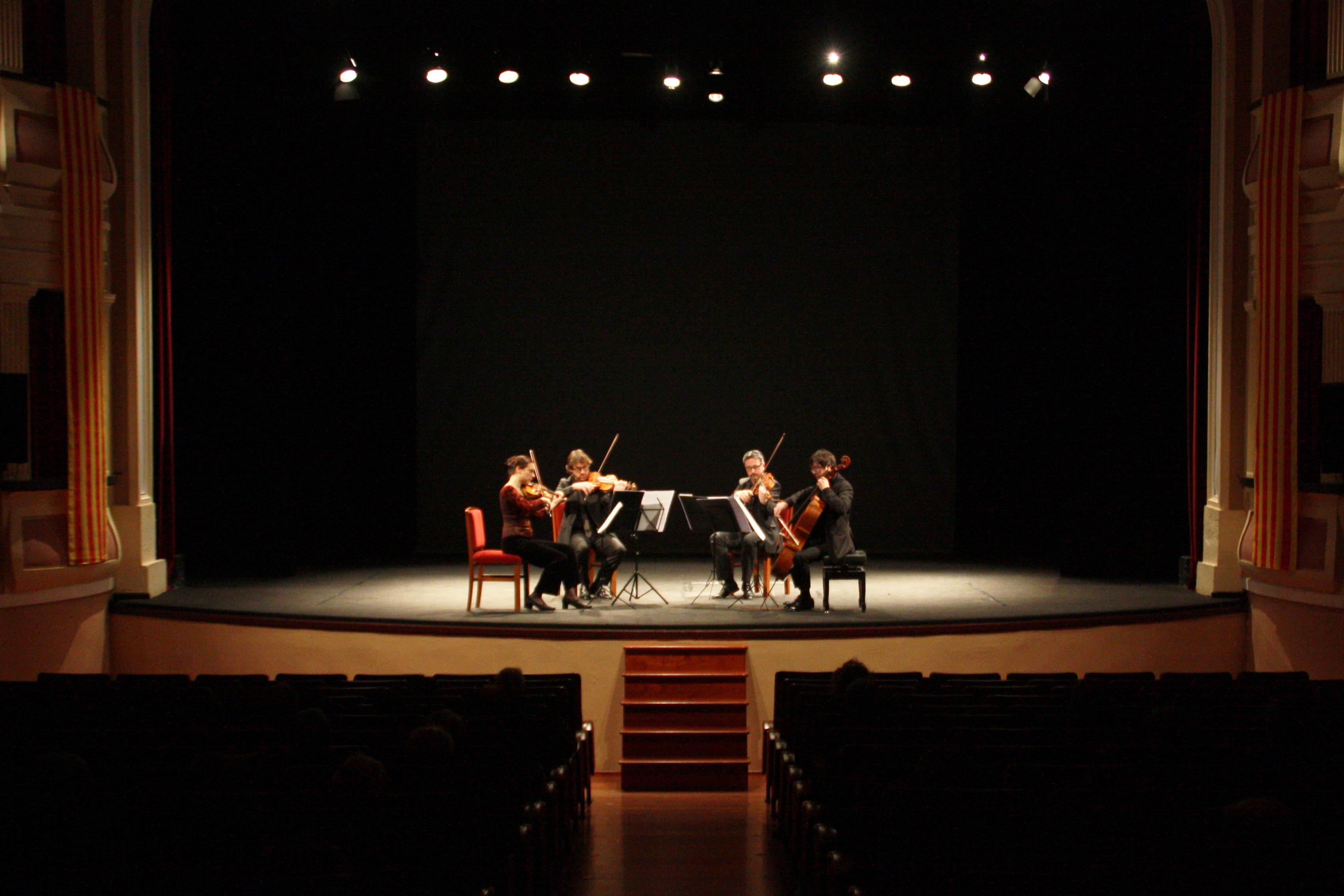 El Quartet Teixidor ofereix un concert a Bellpuig dins el cicle “Bellpuig Ressona”
