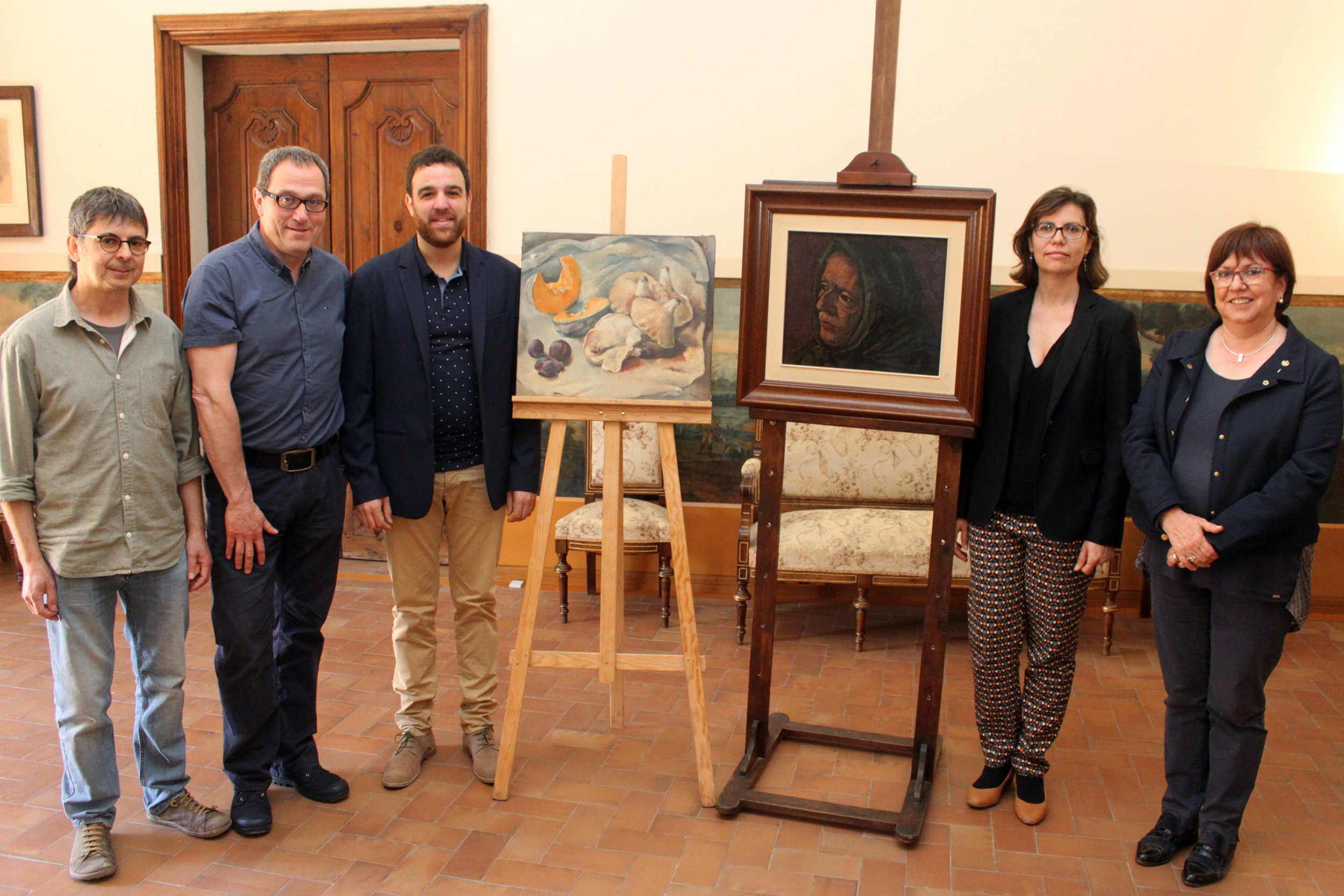 Tàrrega suma al fons permanent del Museu Comarcal de l’Urgell dues pintures dels artistes Jaume Minguell i Francesc Marsà