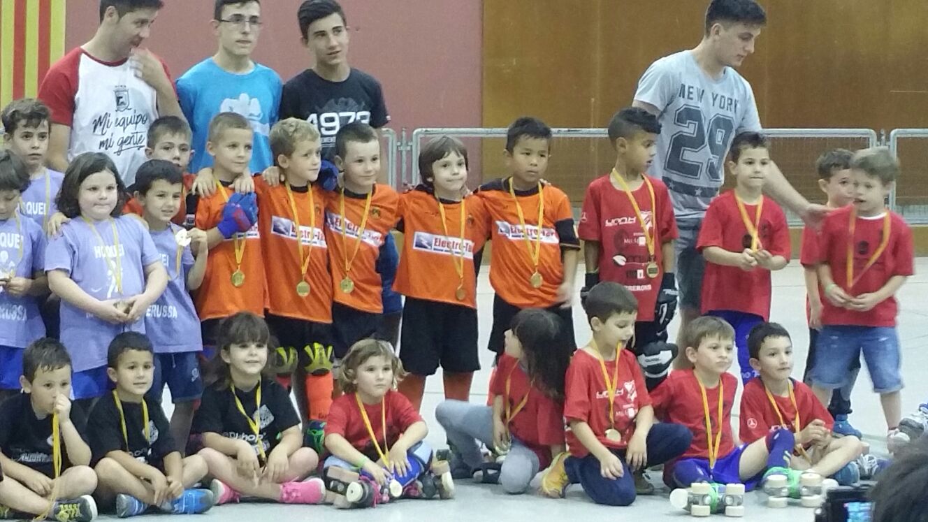 L’Escola del Tàrrega Hoquei Patins Club participa a la 2a Trobada d’Hoquei Territorial a Juneda