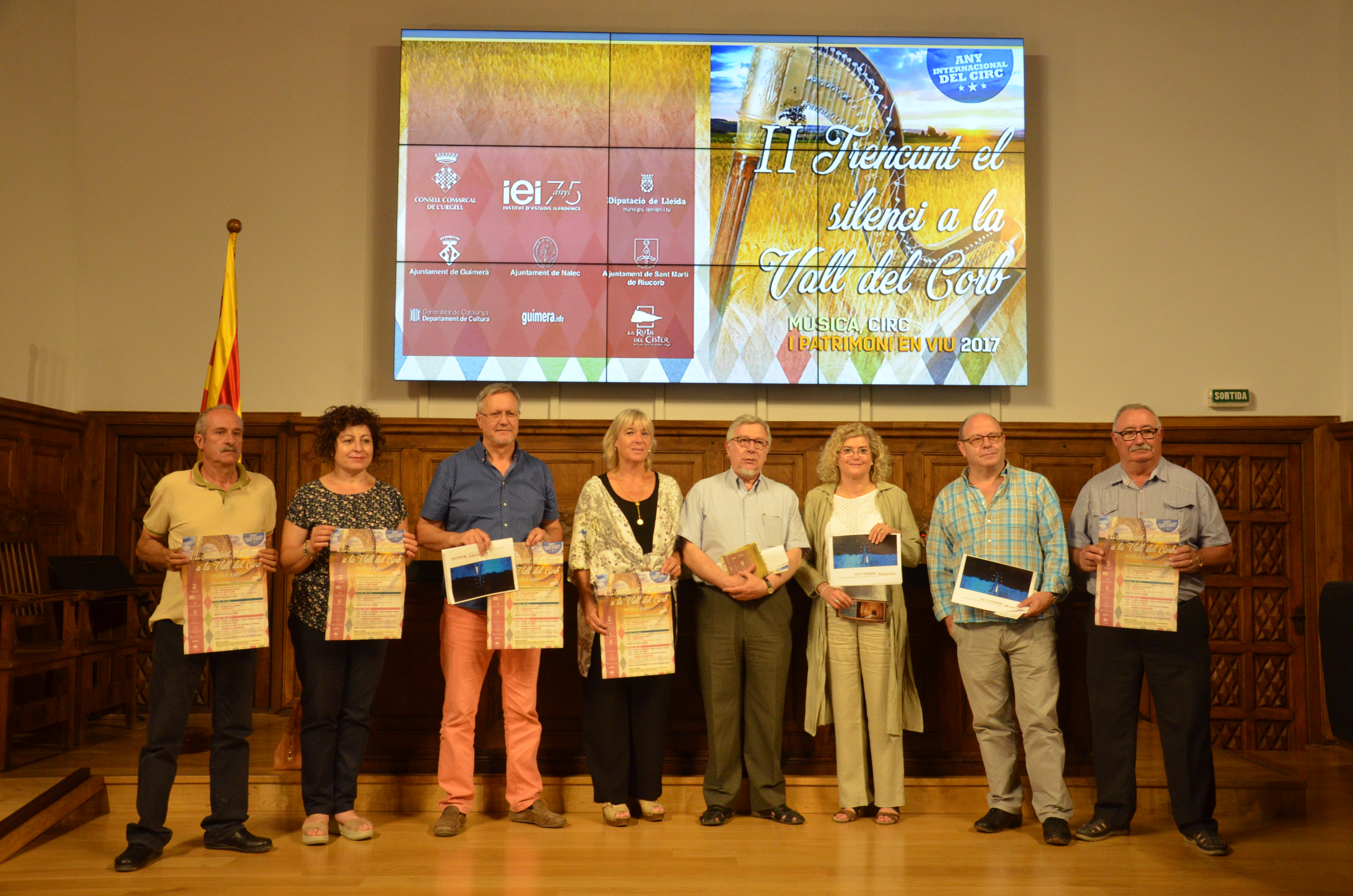 Presenten el segon cicle de concerts ‘Trencant el silenci a la Vall del Corb’ i del cicle ‘Viu el Patrimoni’   