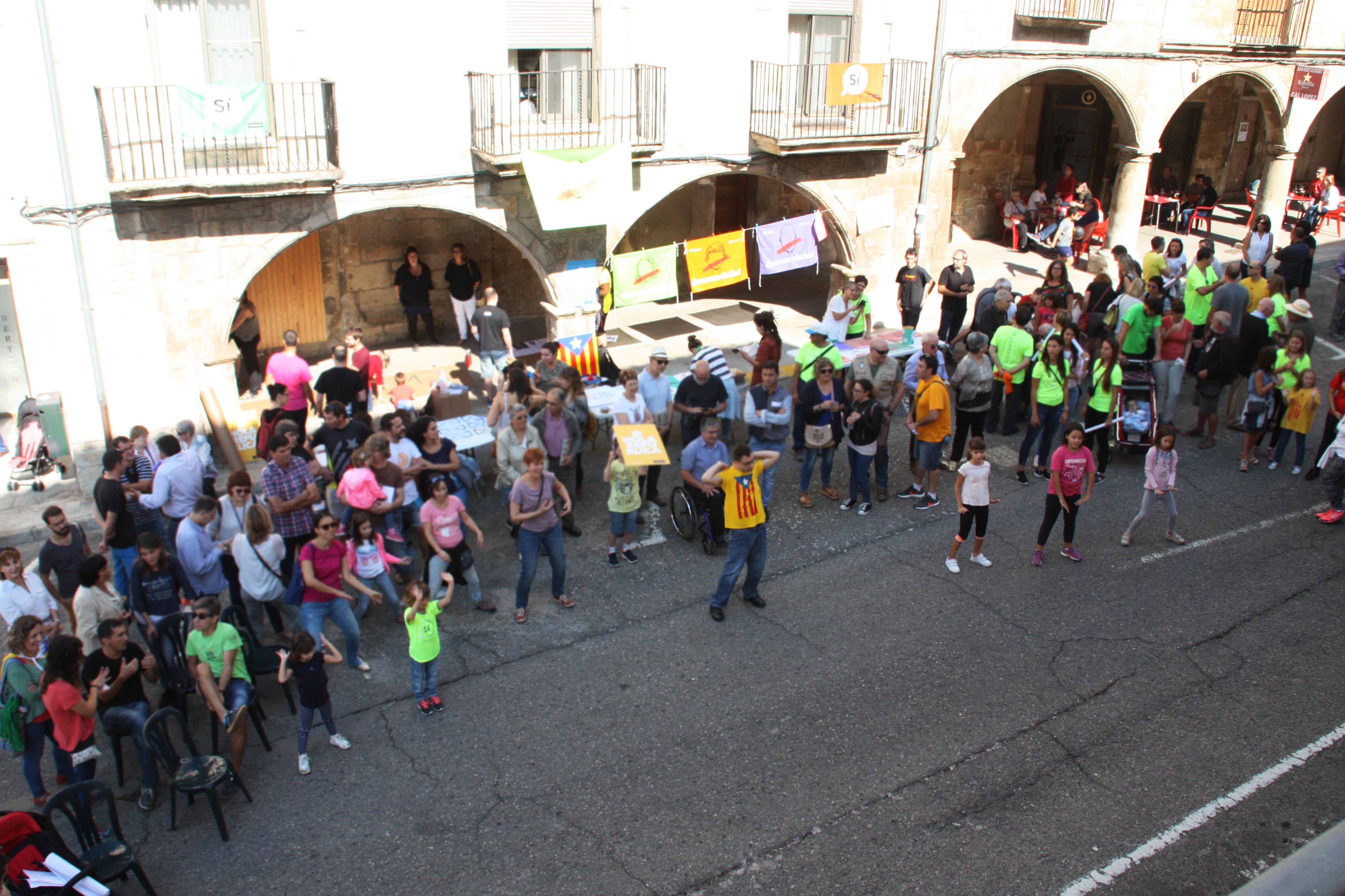 Bellpuig se suma a “Marató per la democràcia”