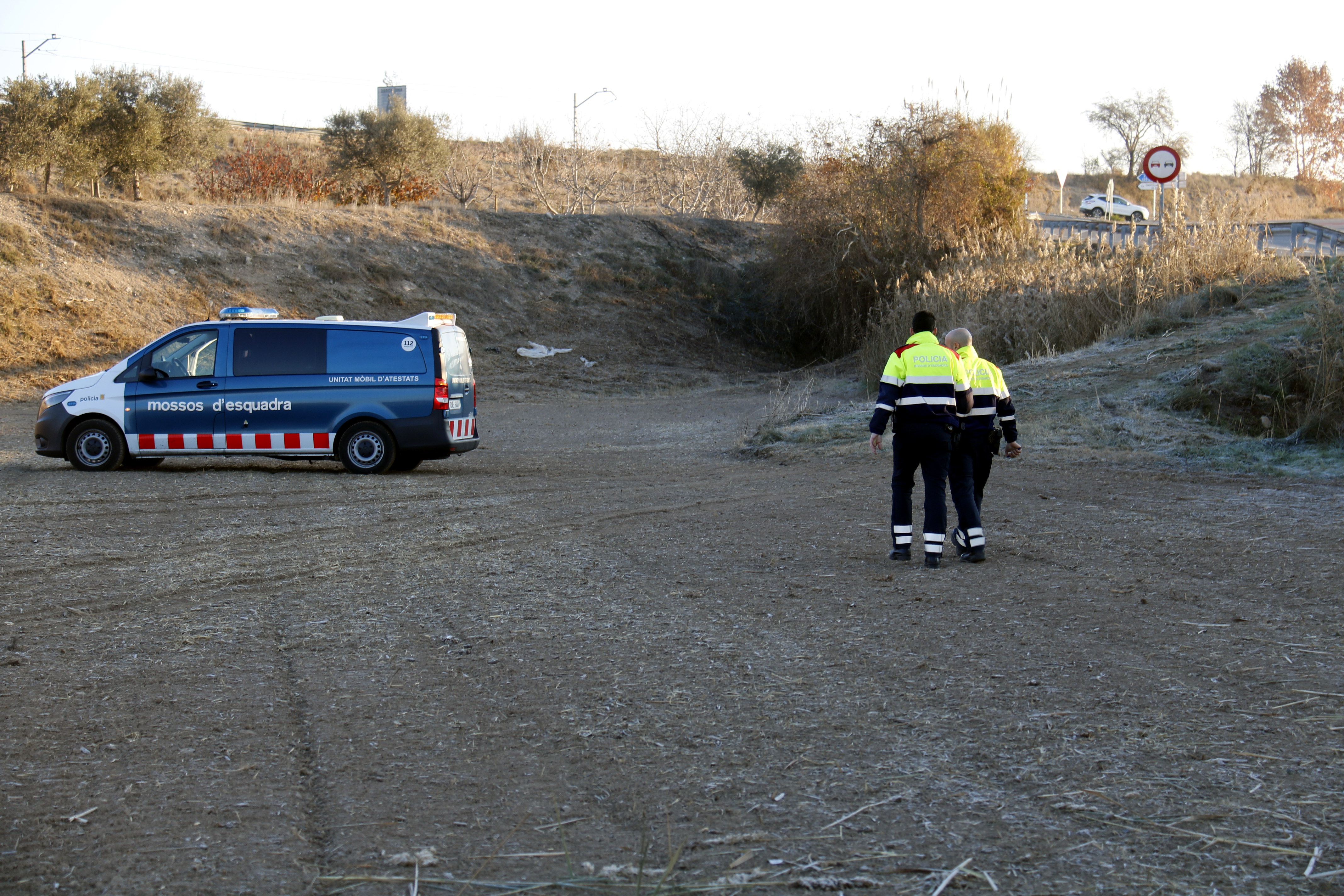 Un mort en una sortida de via a l’N-II a Castellnou de Seana