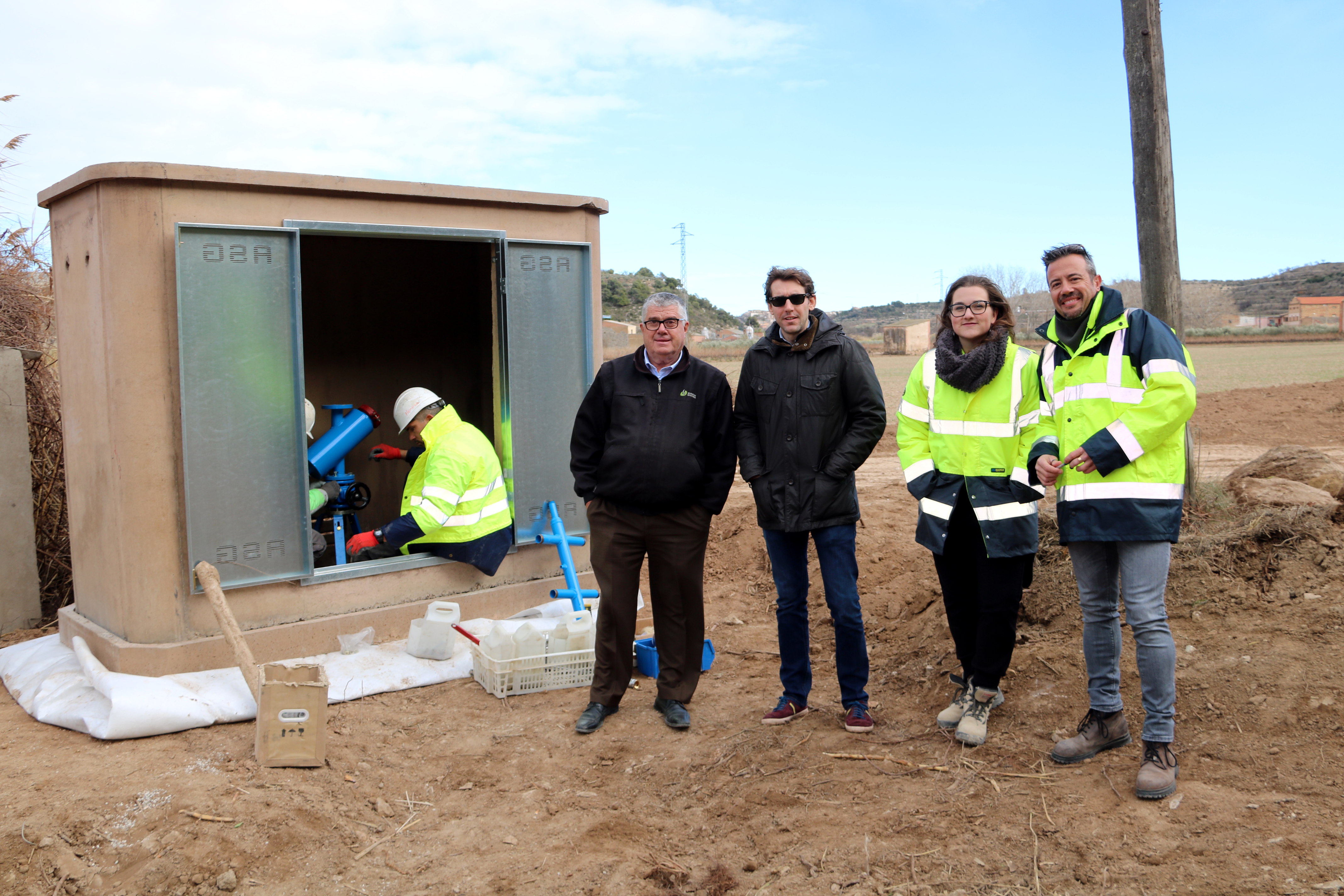 El canal Segarra-Garrigues superarà les 10.000 hectàrees de regadiu durant el 2018