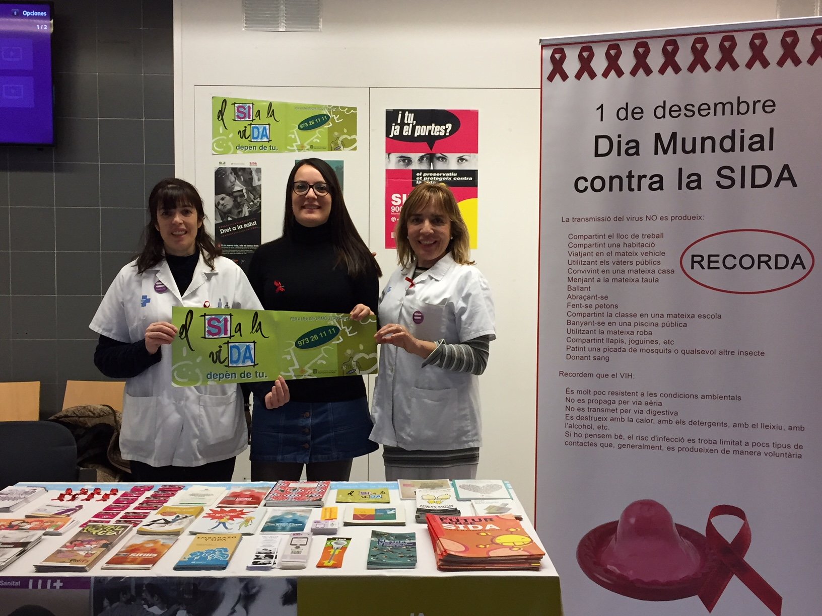 1 DE DESEMBRE: DIA MUNDIAL DE LA SIDA