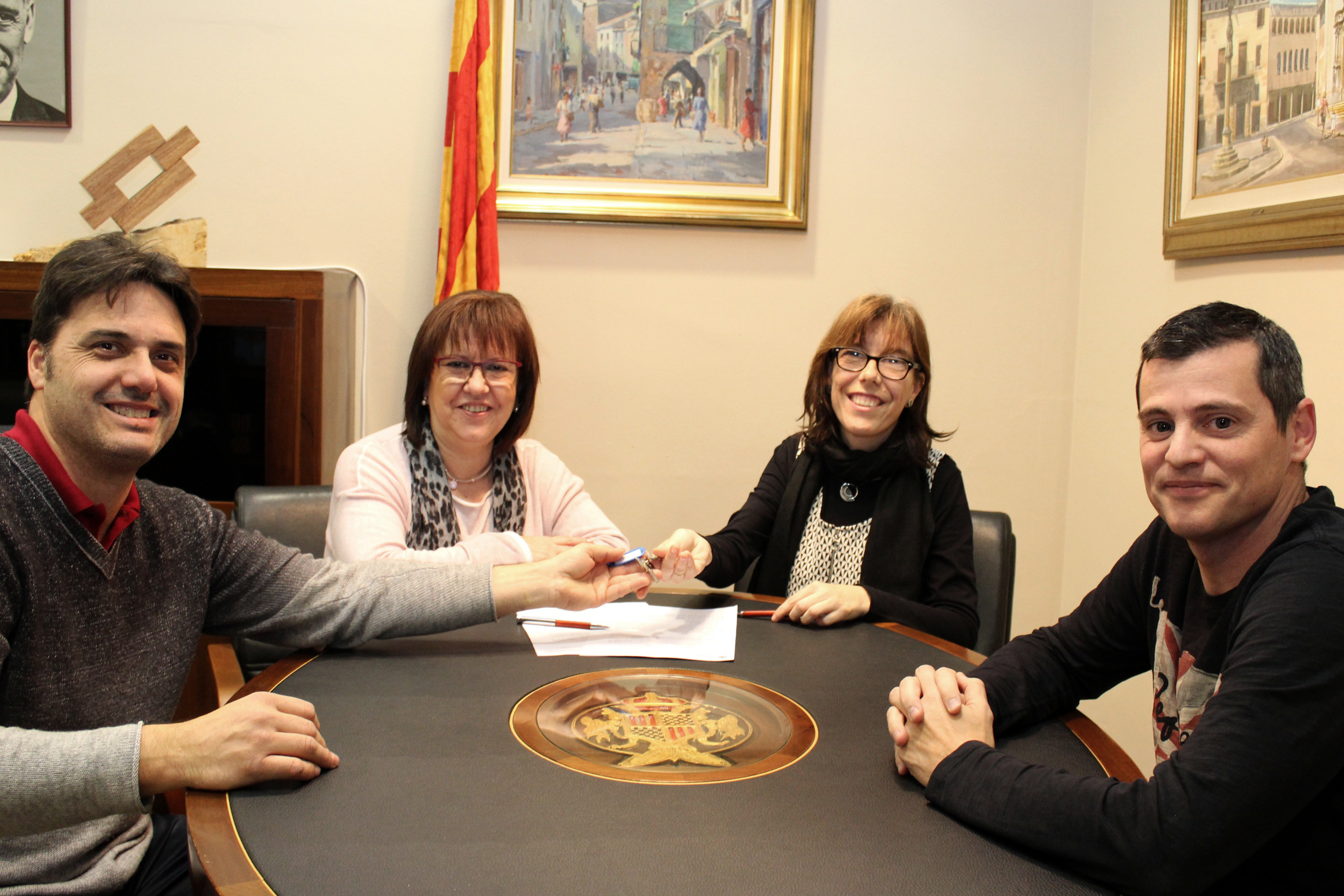 L’Ajuntament de Tàrrega cedeix un local municipal a l’Associació de Paraplègics i Discapacitats Físics de Lleida (ASPID)