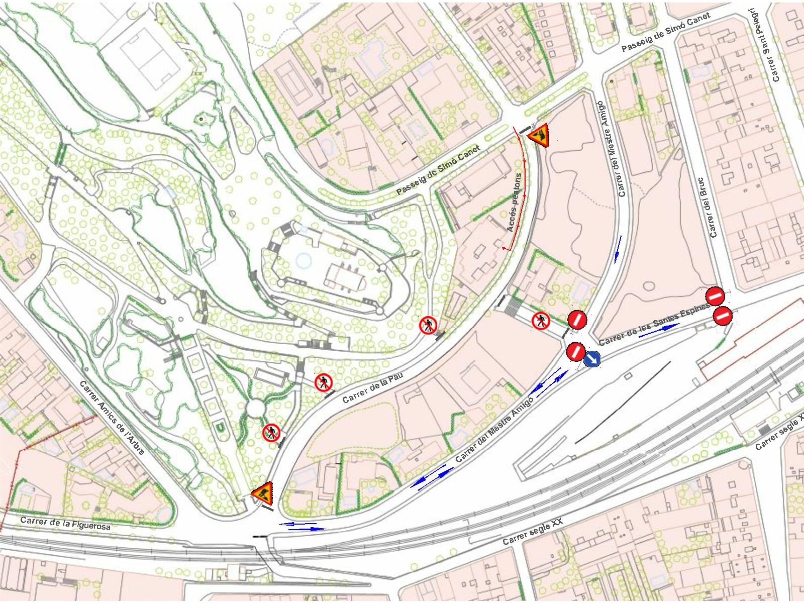 L’Ajuntament de Tàrrega inicia les obres de renovació del carrer de La Pau, les quals es desenvoluparan fins a mitjans de juny
