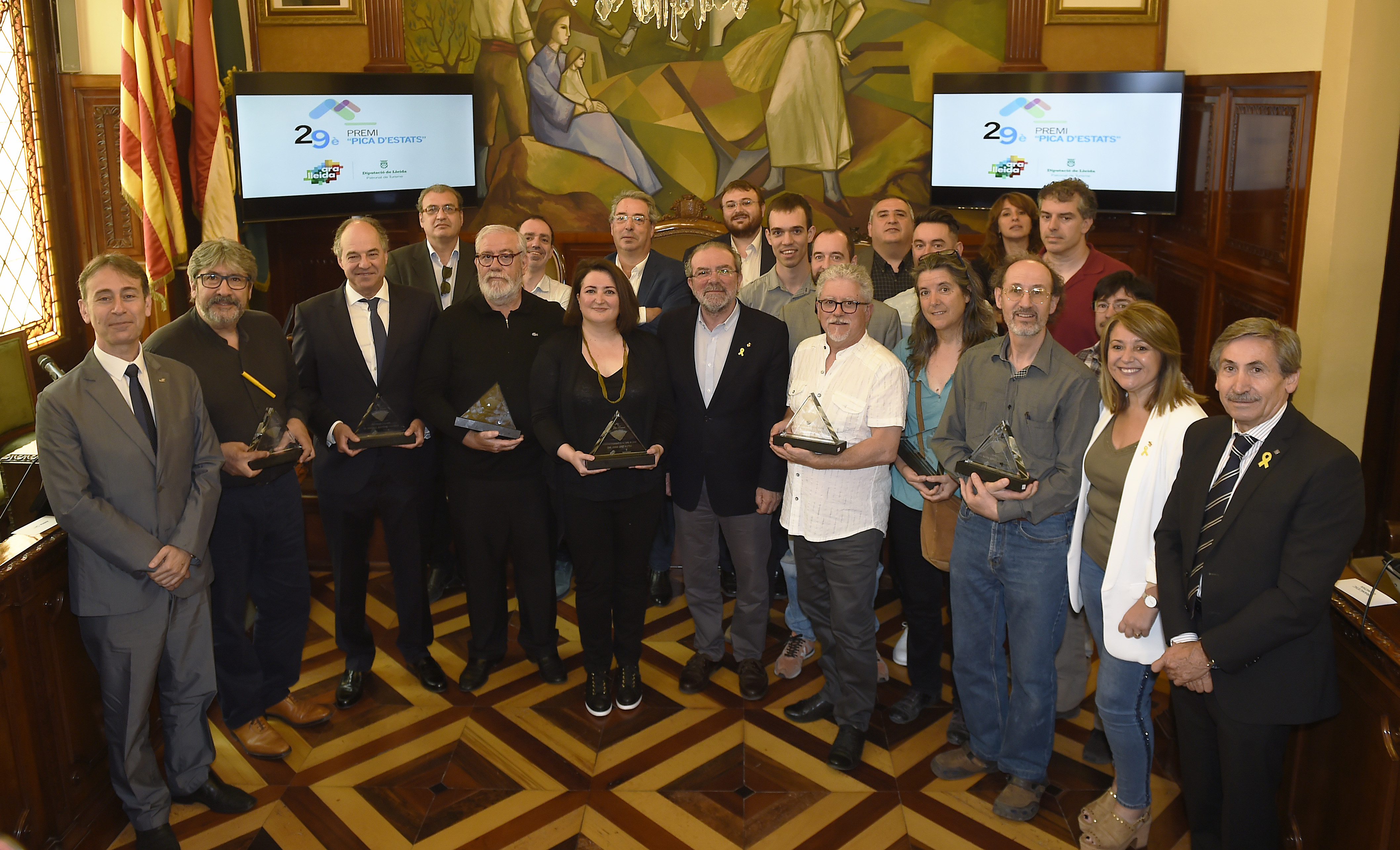 La Diputació de Lleida lliura el  29è PREMI TURÍSTIC INTERNACIONAL “PICA D’ESTATS” DE PREMSA, RÀDIO, TELEVISIÓ I INTERNET