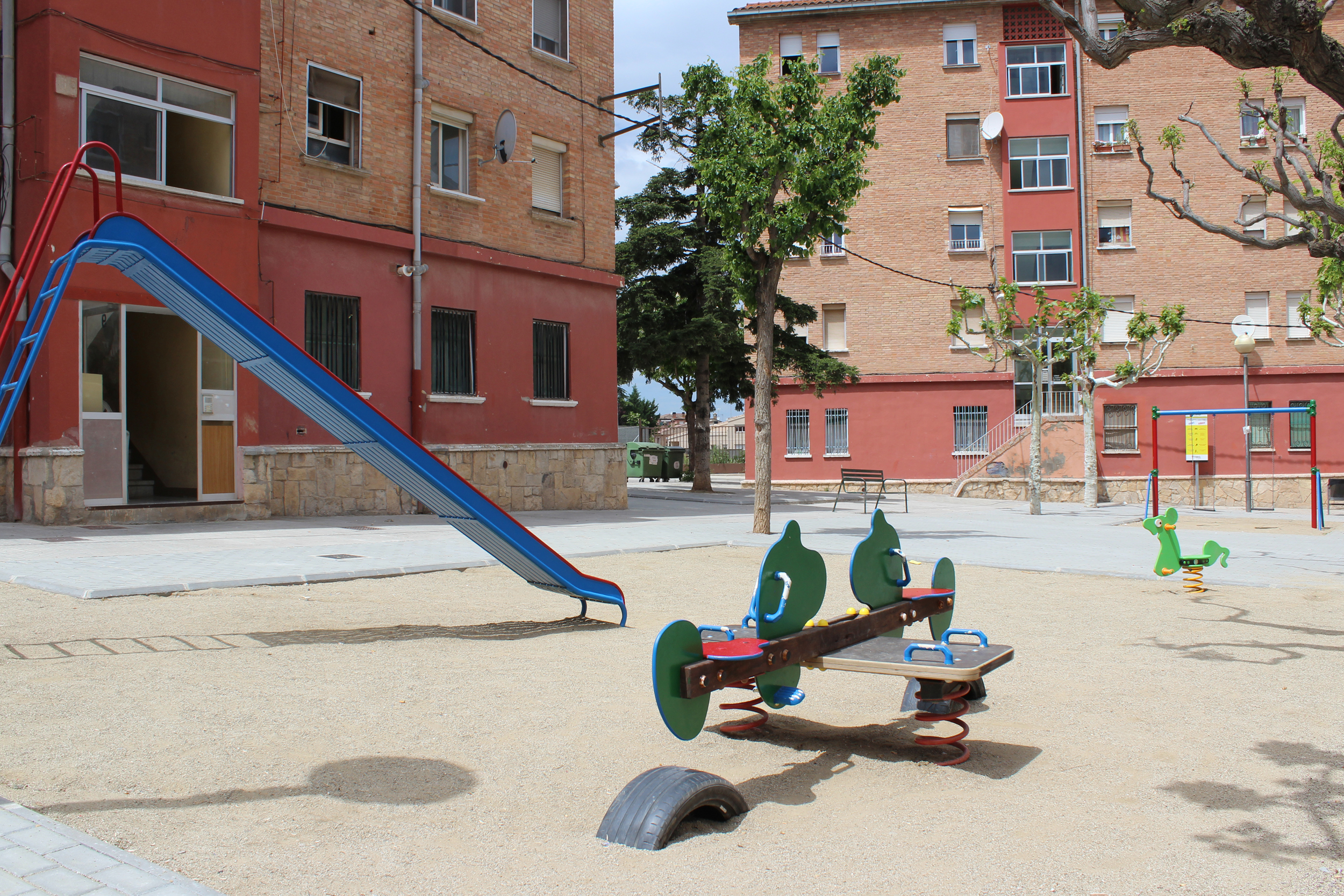 L’Ajuntament de Tàrrega finalitza les obres de rehabilitació de la plaça de Lluís Companys, al barri del Cor de Maria