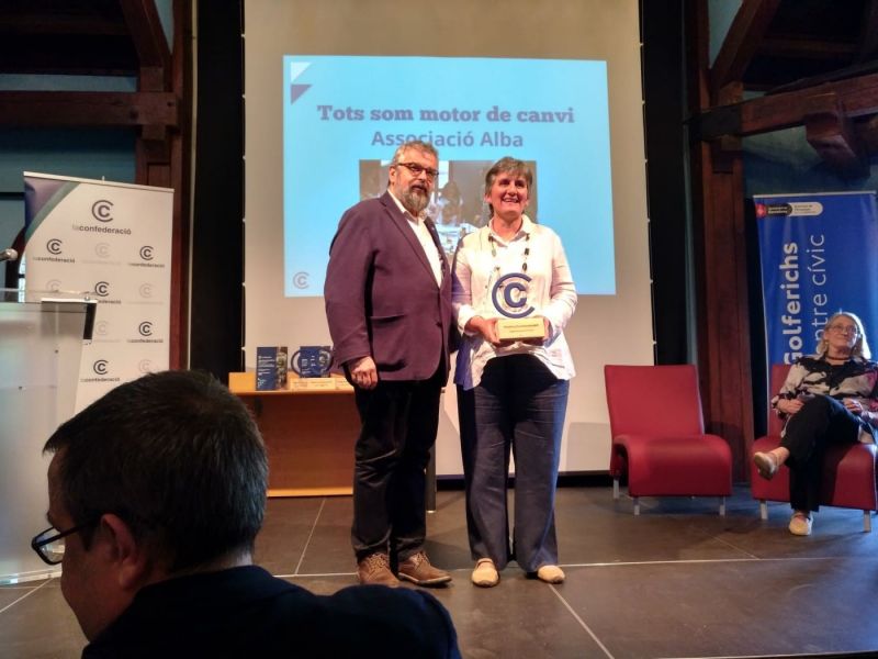 Els Premis La Confederació 2018 premia l’Associació Alba de Tàrrega per la seva gestió i governança democràtica