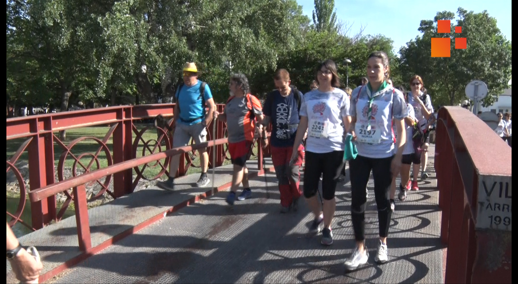 Èxit de participació en la cursa caminada d’Agramunt a favor del projecte Stargardt go