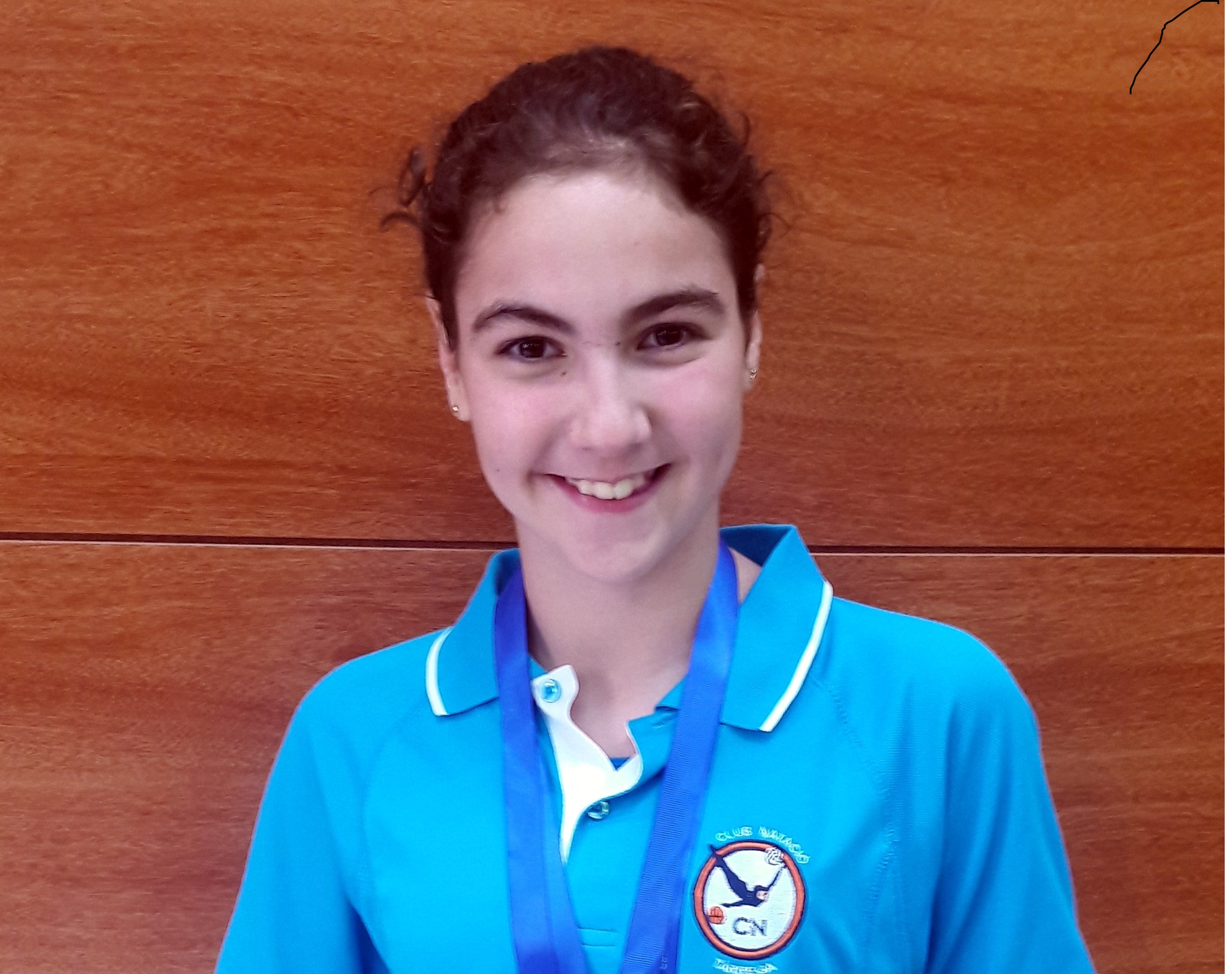 Laia Palomino del Club Natació Tàrrega  va fer doblet de medalles d’or: 1a de Catalunya en la Q64 i en 200 estils.