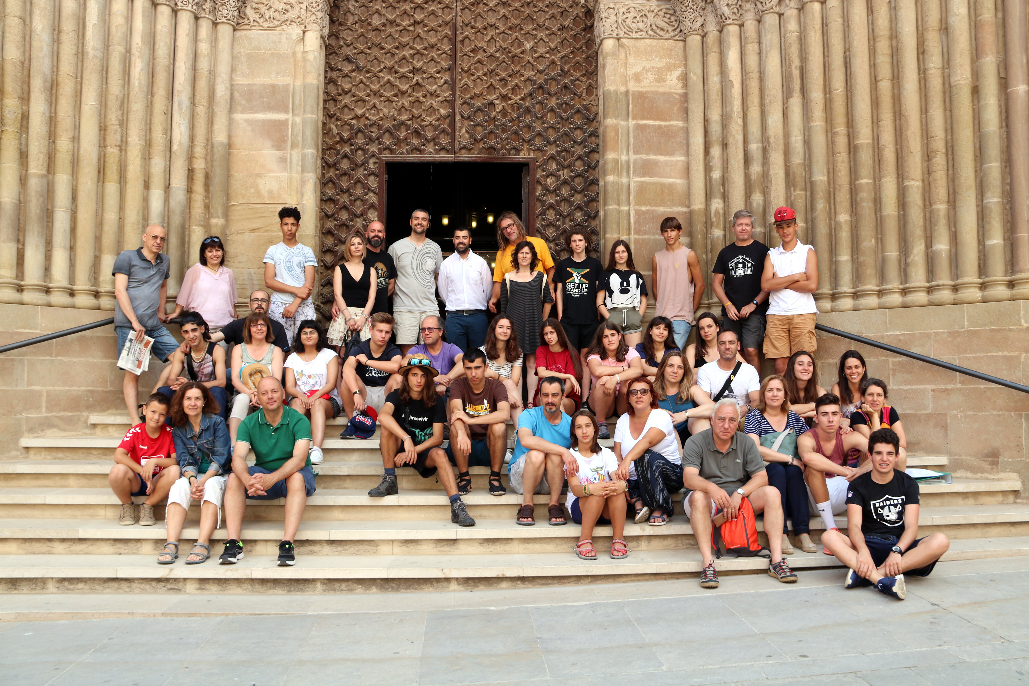 Quinze adolescents d’arreu de Catalunya participen al segon camp de treball d’estiu per a joves a Agramunt