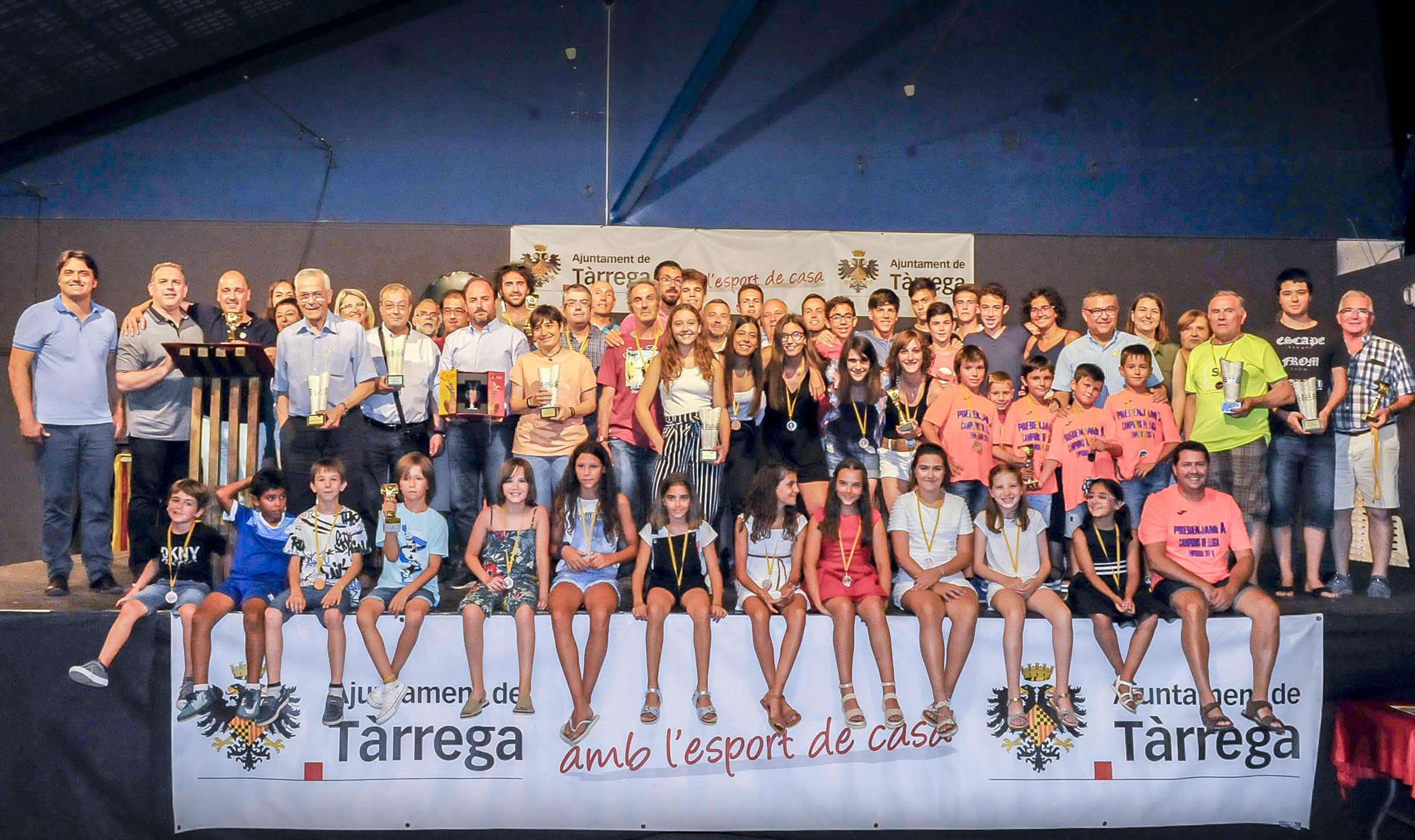 La Nit de l’Esport Targarí reconeix la feina  d’esportistes i d’equips de la ciutat