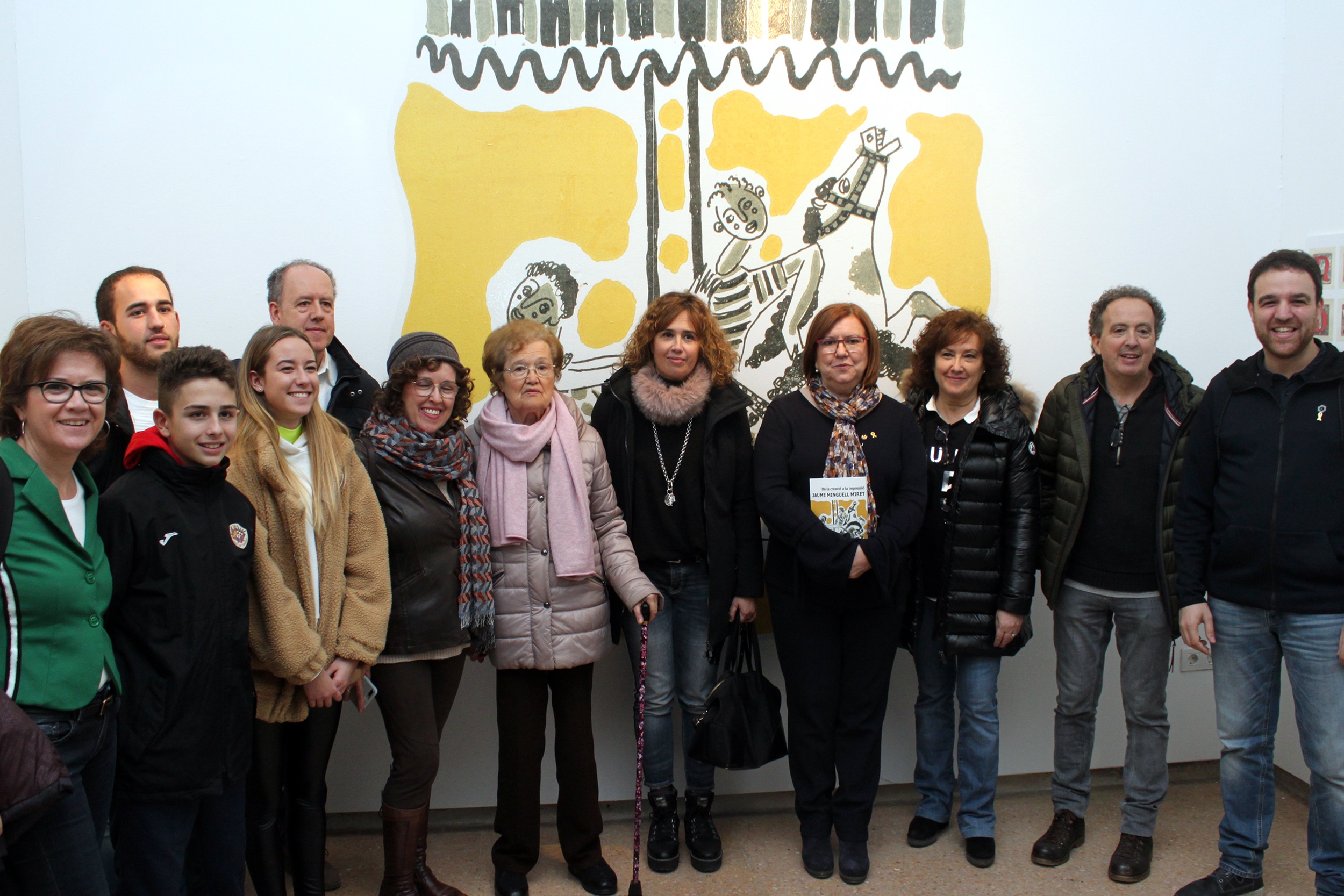 La Sala Marsà acull una exposició sobre el vessant com a il•lustrador de l’artista Jaume Minguell