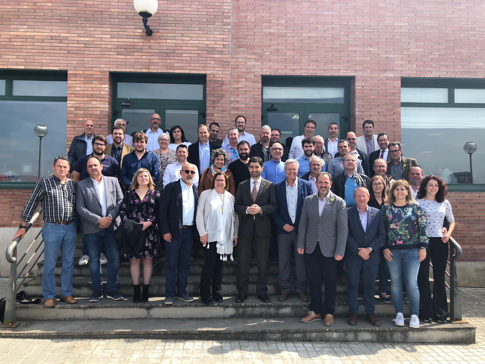 El conseller Jordi Puigneró es reuneix amb alcaldes i caps de llista a les municipals de Junts per Catalunya