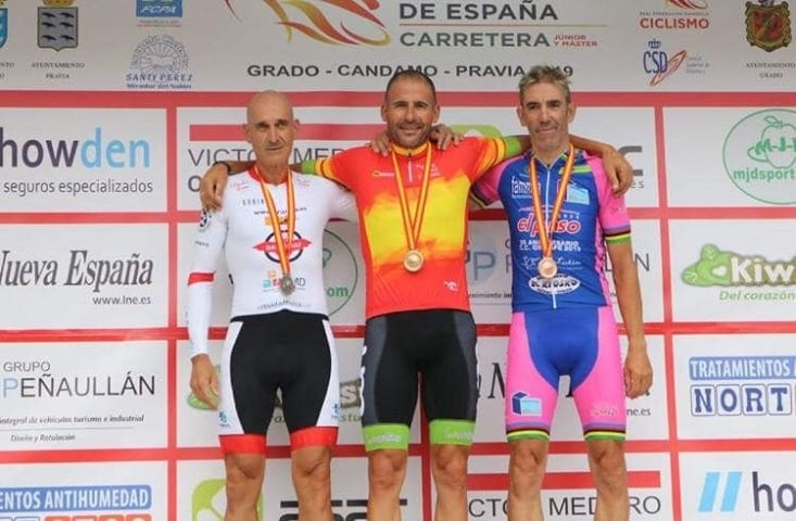 El ciclista targarí Manel Seco queda subcampió d’Espanya en la categoria M50 a Astúries