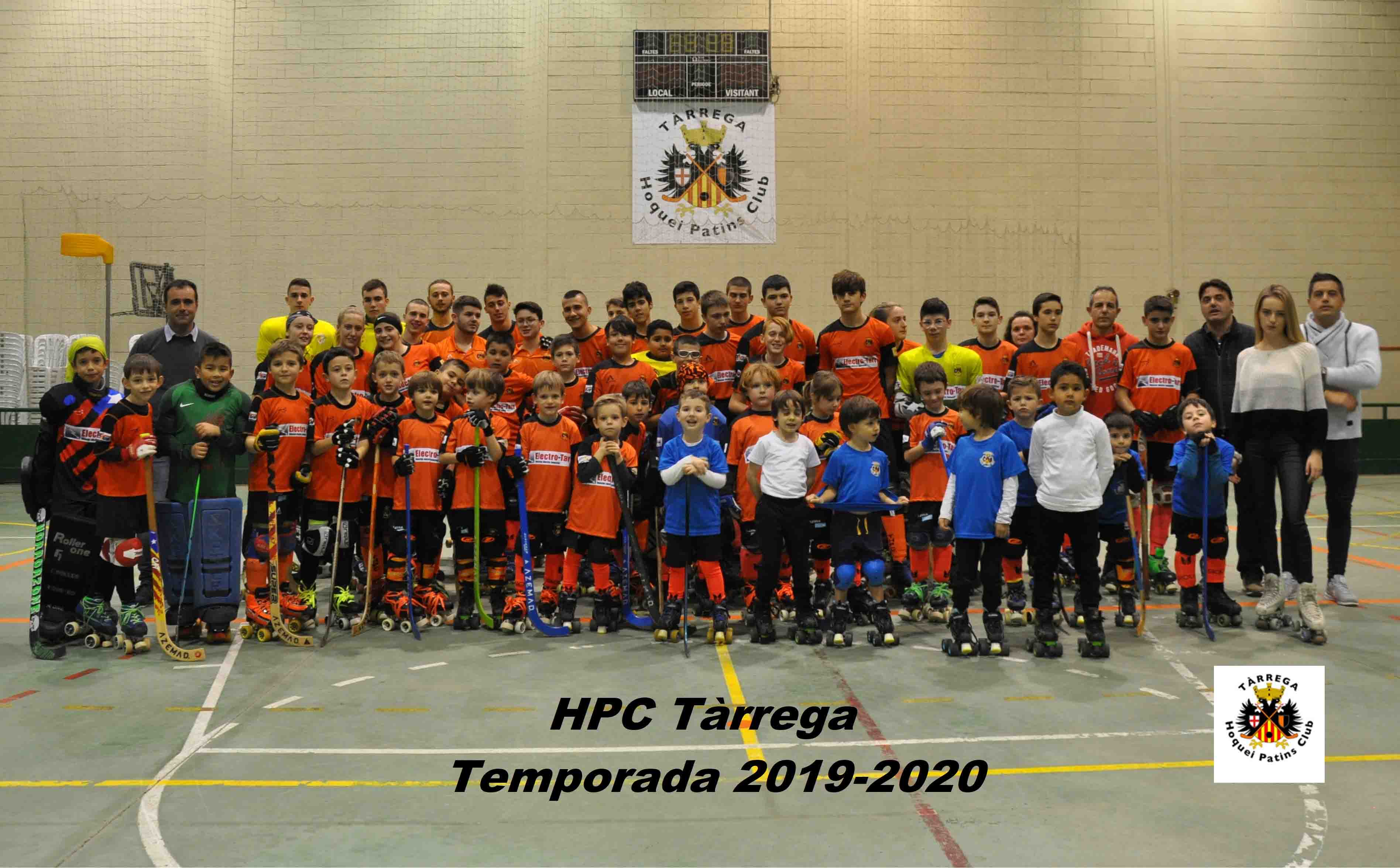 Presentació dels equips de la temporada 2019-2020 del Hoquei Patins Club Tàrrega
