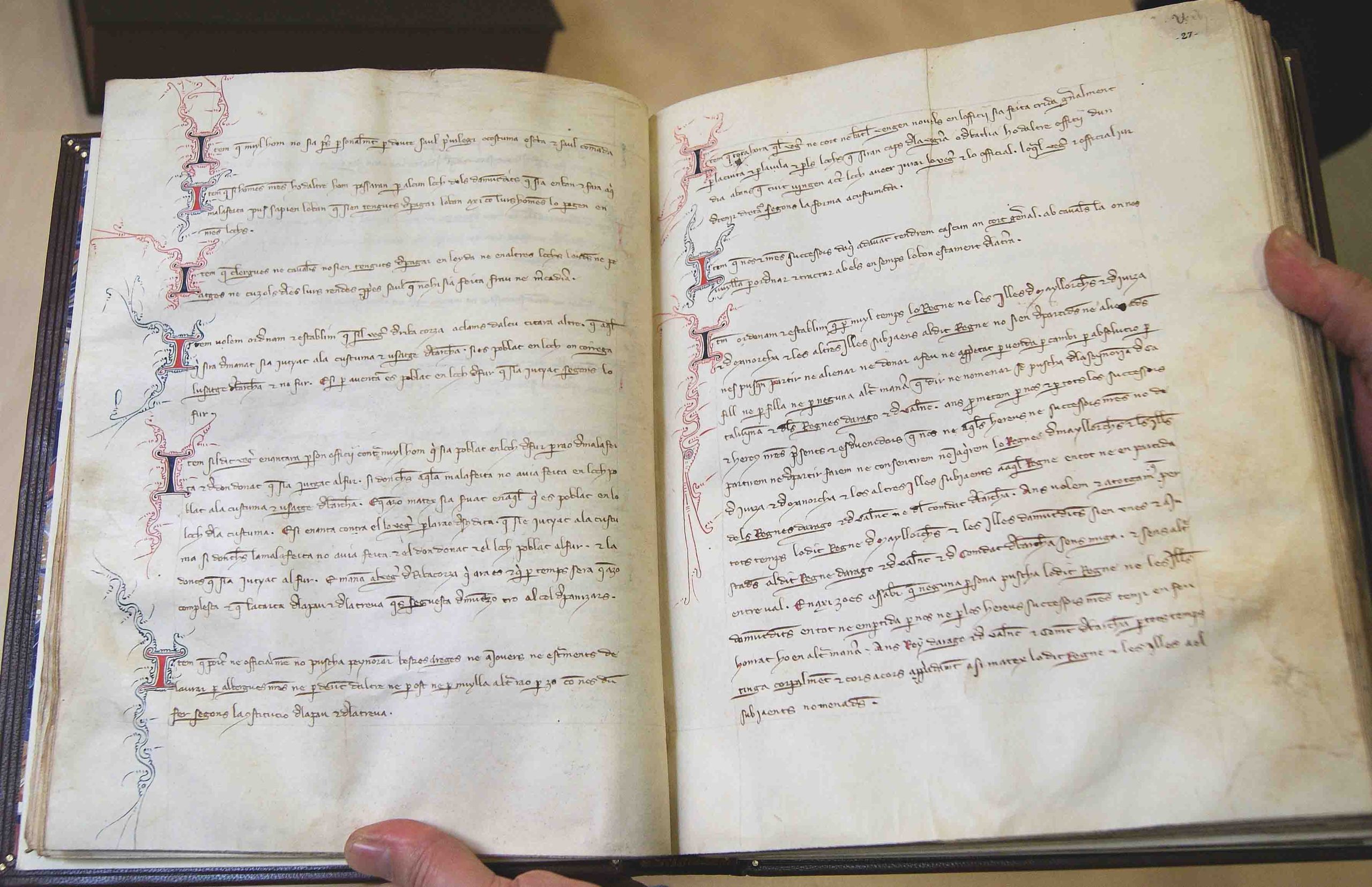 Cultura adquireix un important còdex medieval de Cervera, que lliurarà a la ciutat en la cloenda de la capitalitat cultural