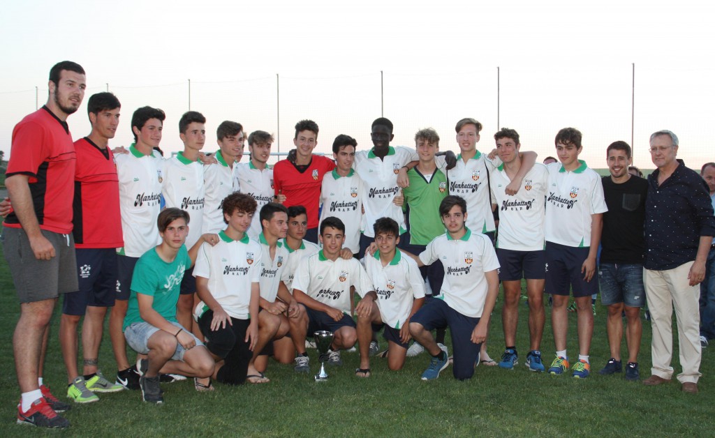 1r classificat Cadet Escola de Futbol Cervera