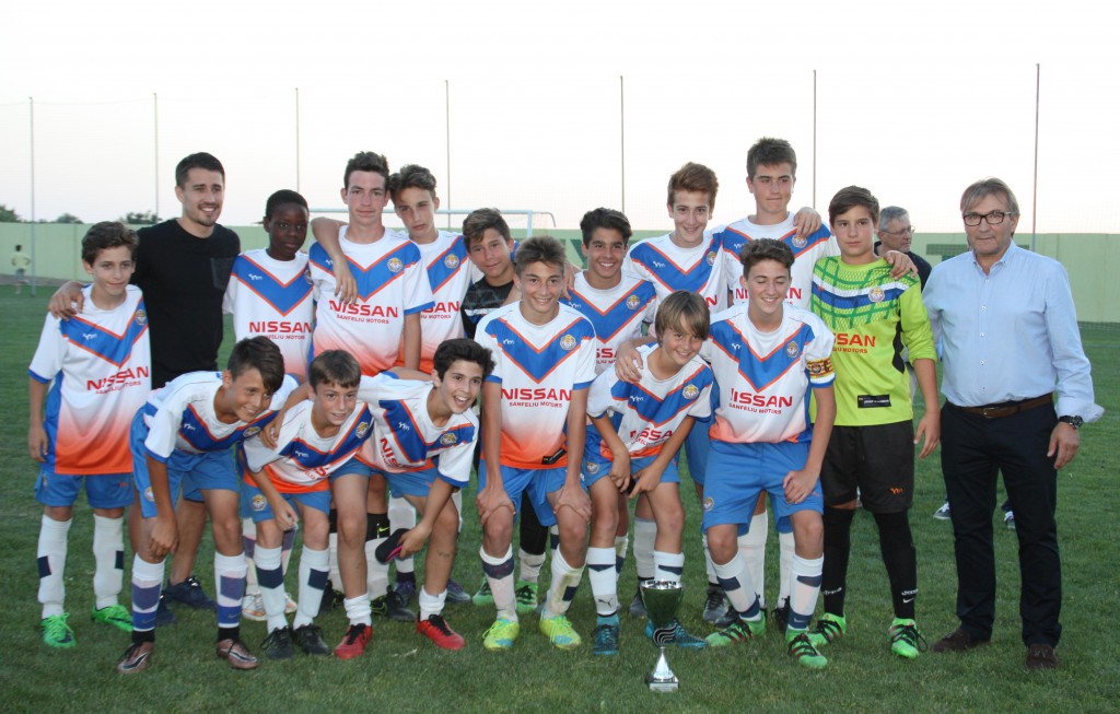 1r classificat Infantil Club Gimnastic Manresa