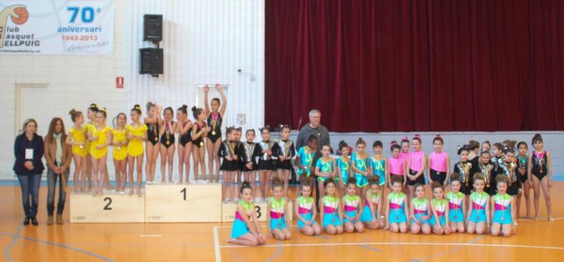 6a Trobada Escolar de Gimn&agrave;stica R&iacute;tmica de Bellpuig 1