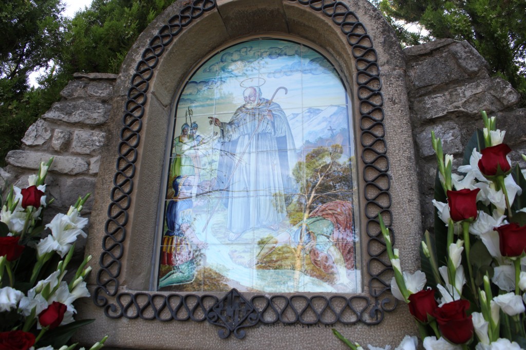 ARXIU  Majòlica a Tàrrega dedicada a Sant Magí