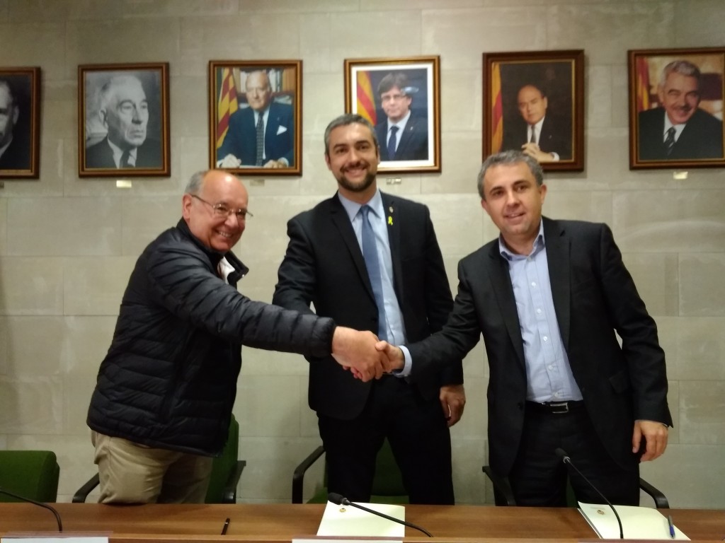 Acord entre les tres parts del projecte