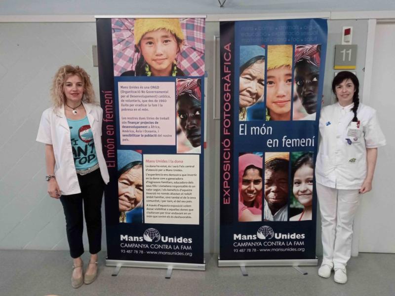 Foto Esposicio Mans Unides El mon en femen&iacute; 2