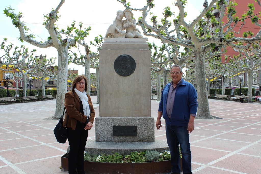 Han visitat el resultat de la restauració l’alcaldessa Rosa Maria Perelló i el regidor de Serveis Municipals, Josep Castelló