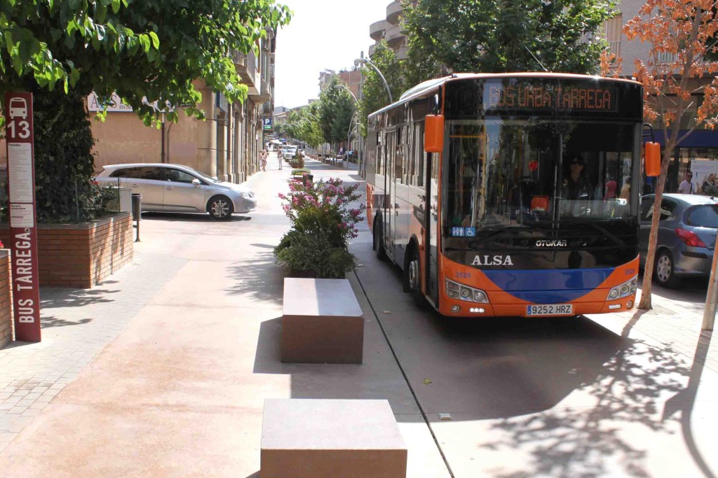 IMATGE D'ARXIU · Bus urbà de Tàrrega